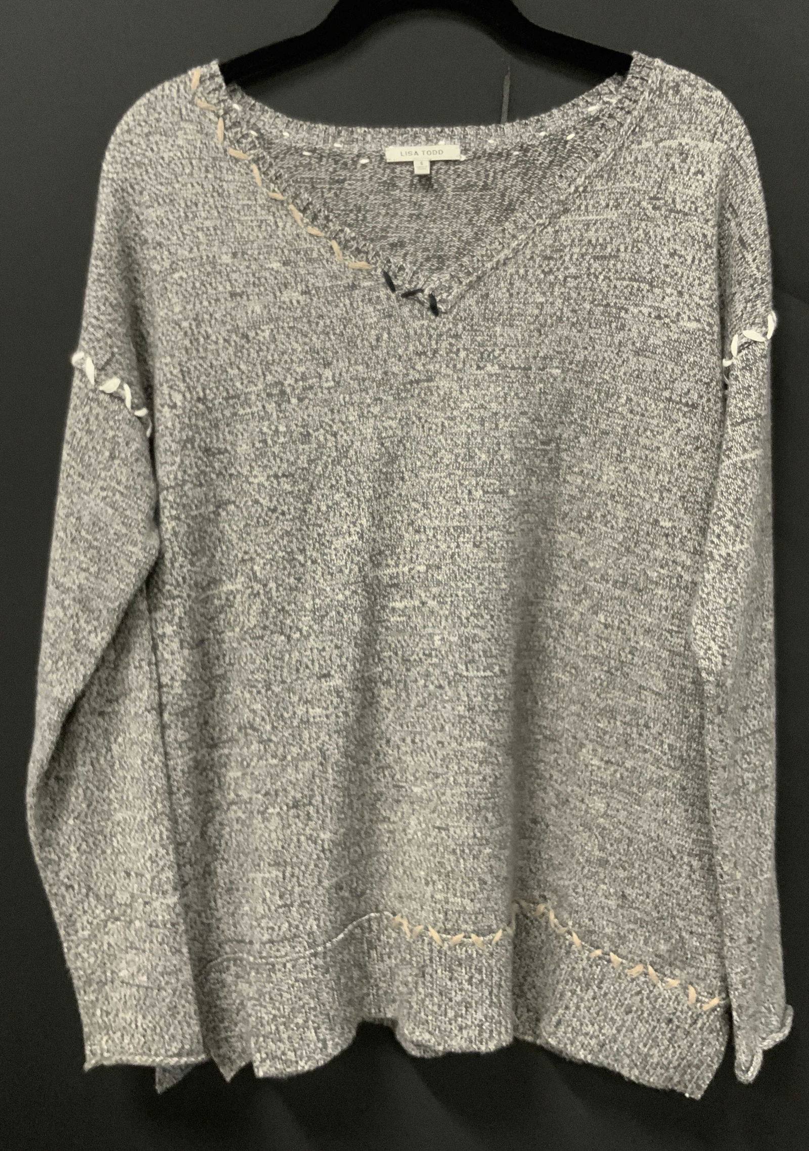 LISA TODD Luxury Cotton & Cashmere Knit Shirt (1 of 10)