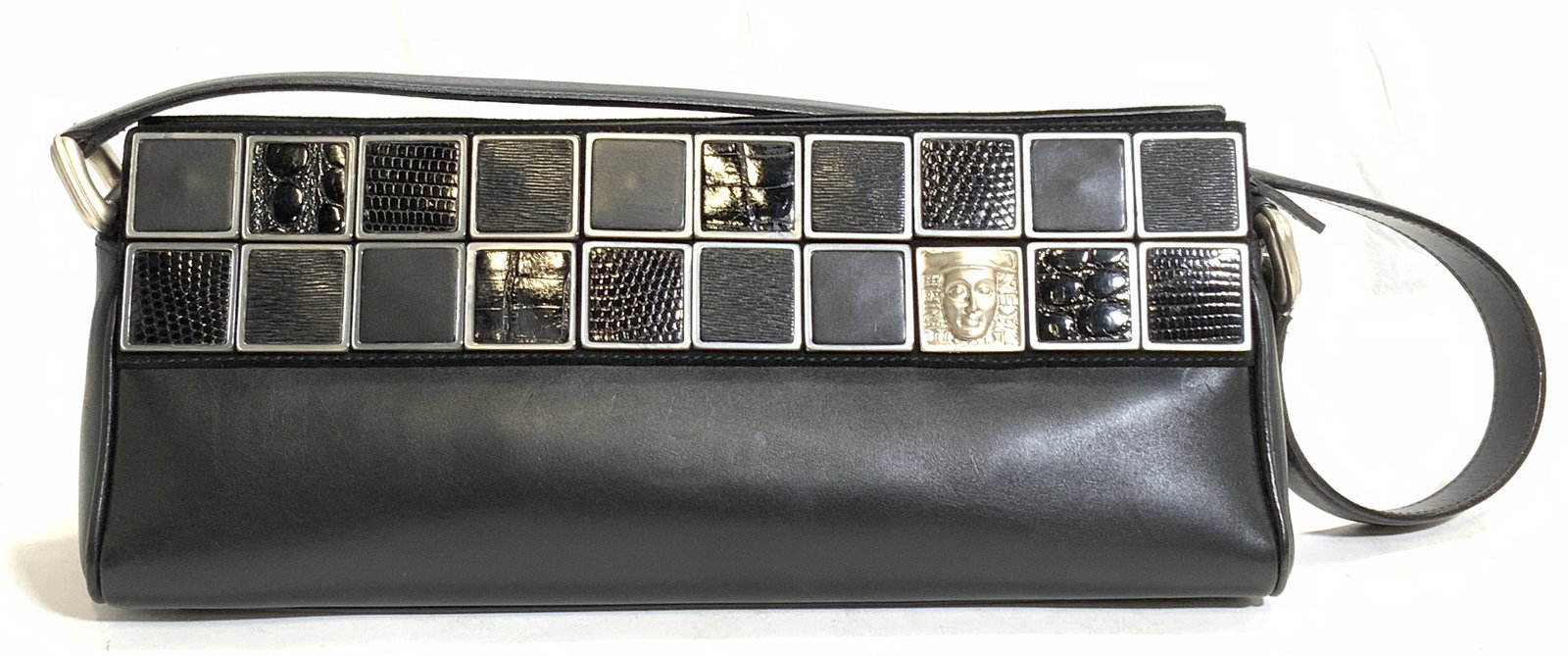 KIESELSTEIN CORD Leather Baguette Shoulder Bag IT (1 of 8)