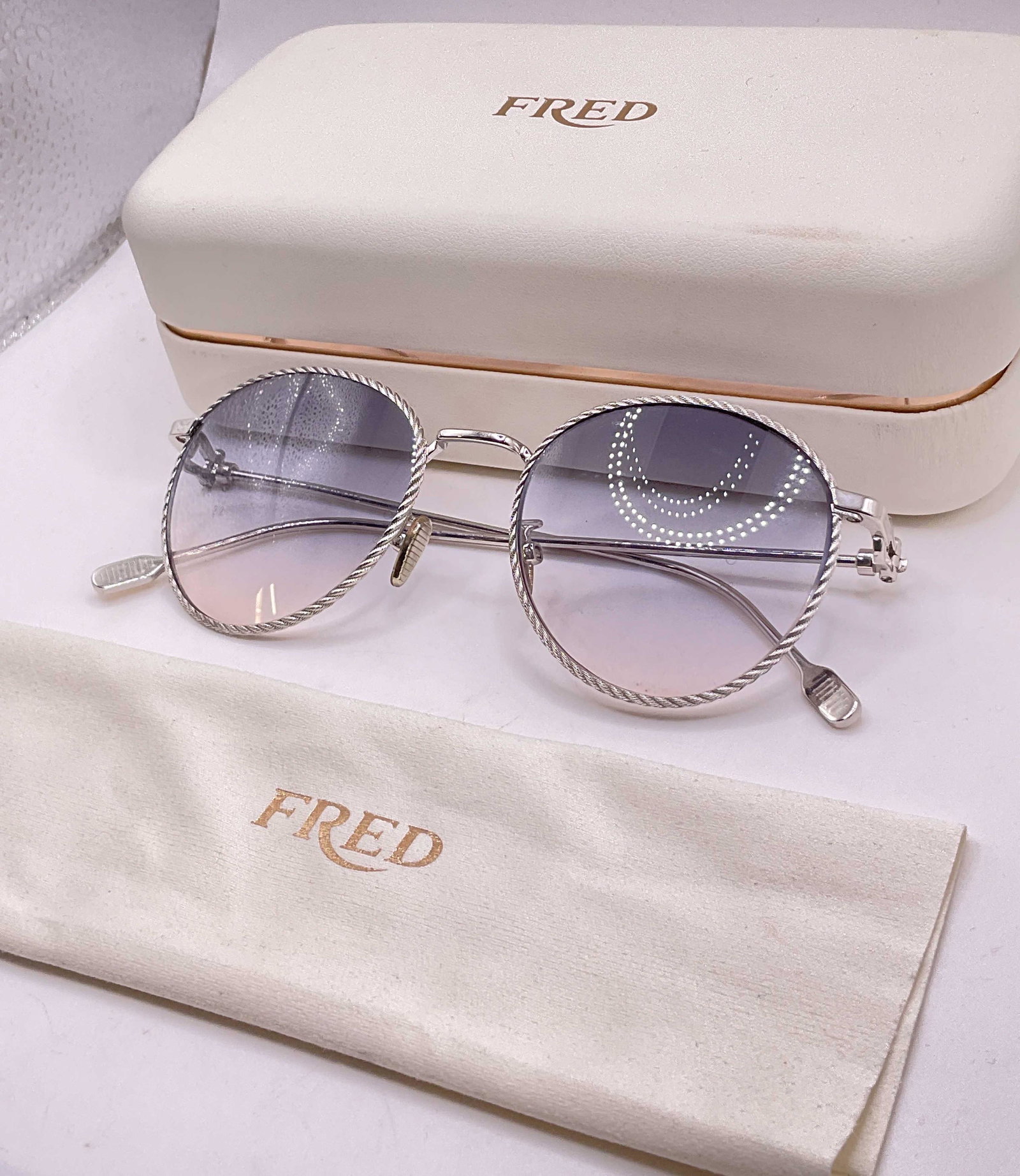 FRED Glasses & Case, Italy (1 of 8)