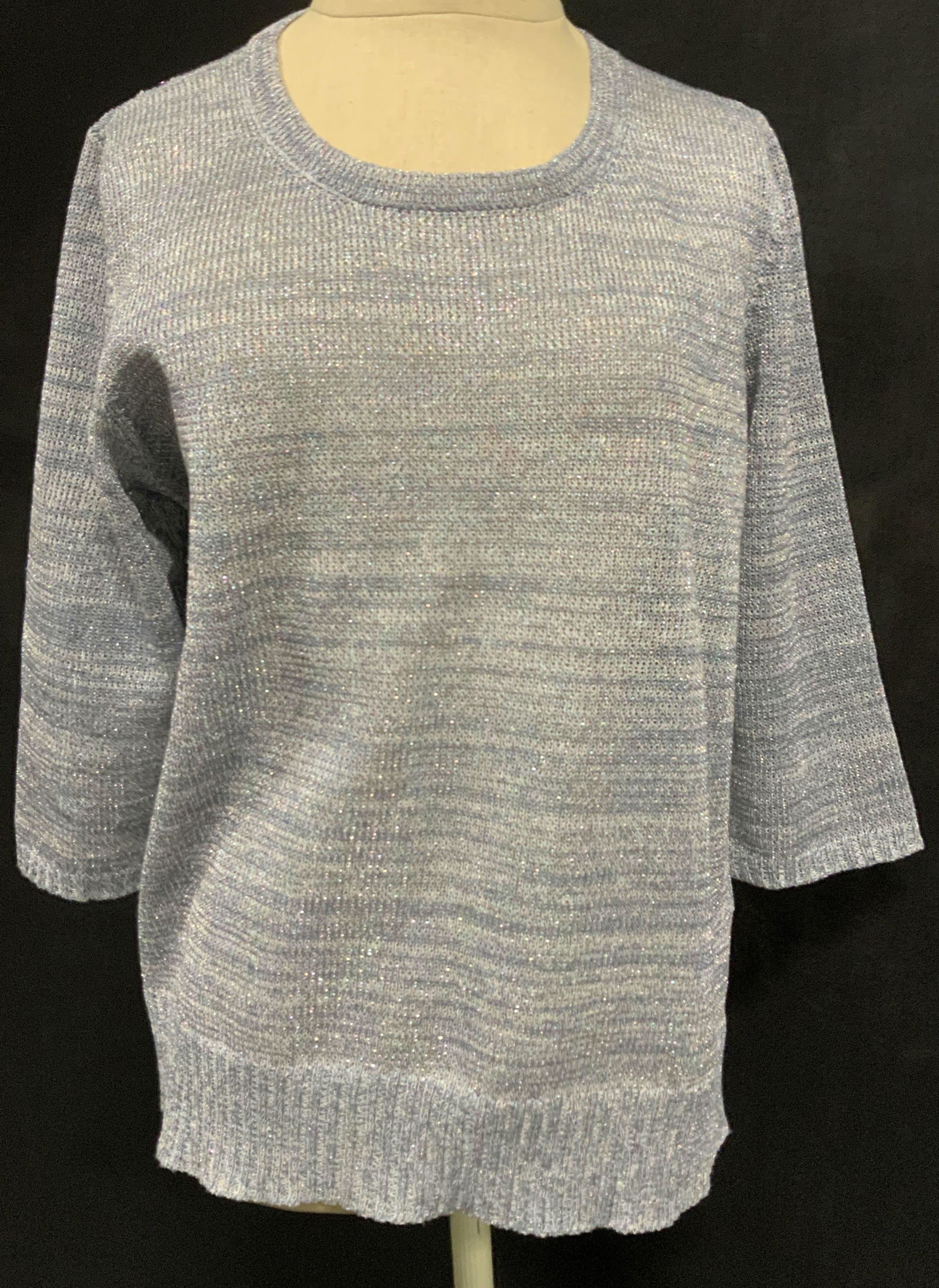 DUNA HAND LOOMED LINEN sSleeve Sweater, California (1 of 4)