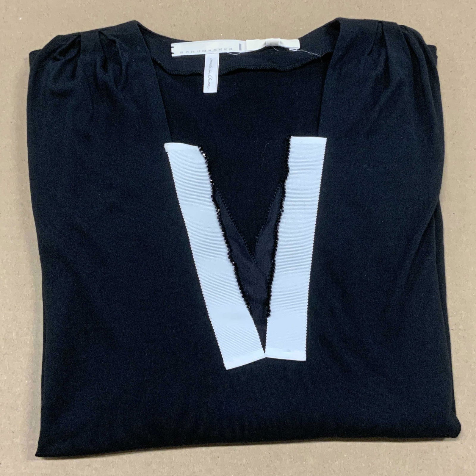 SCHUMACHER Black Tunic Top (1 of 4)