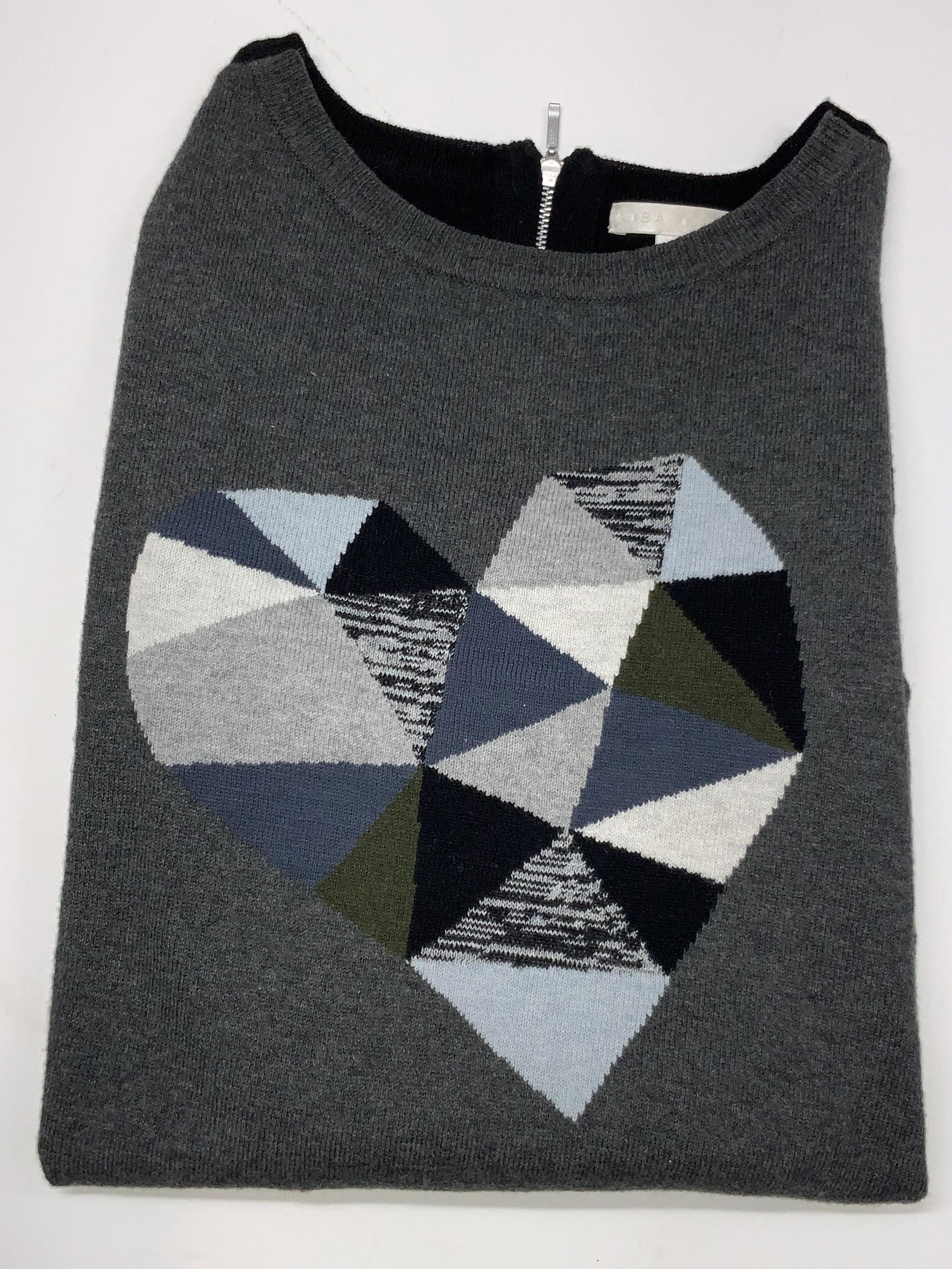 LISA TODD Patchwork Heart Sweater (1 of 6)