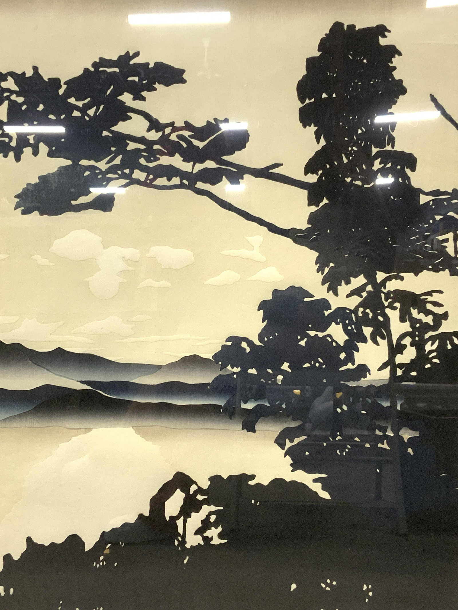 DARYL HOWARD Waters Whisper Woodblock PrintXL (1 of 12)