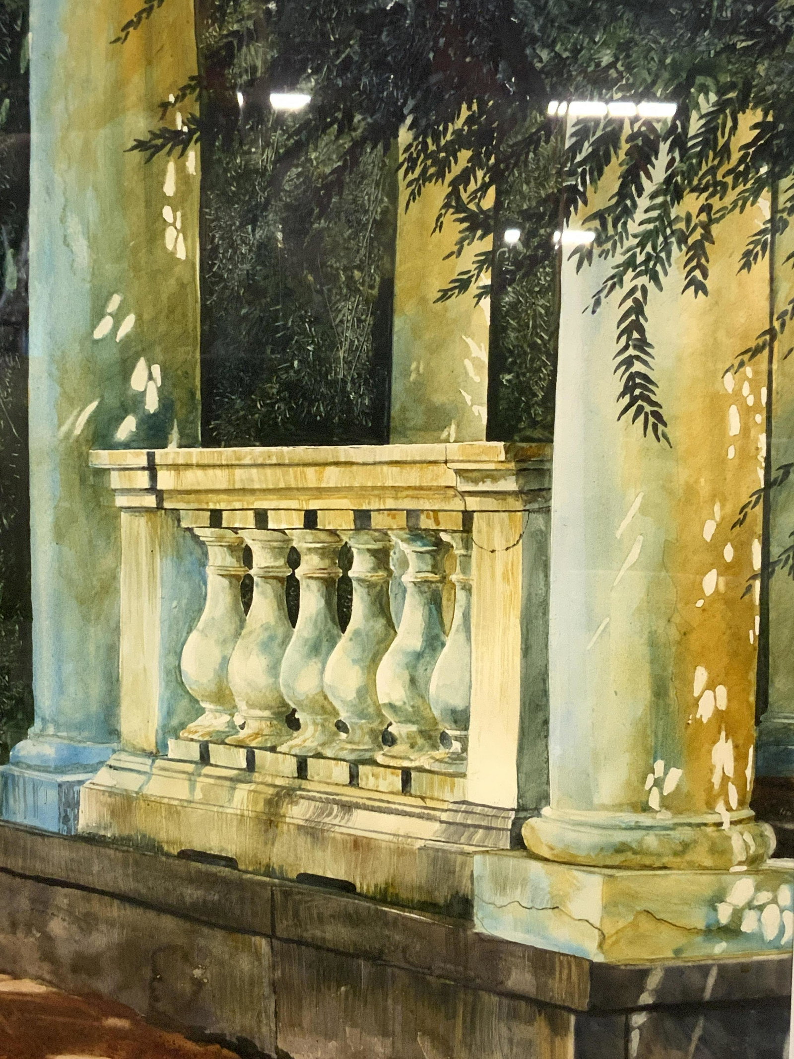 THOMPSON Golden Hour Watercolor Painting (1 of 11)