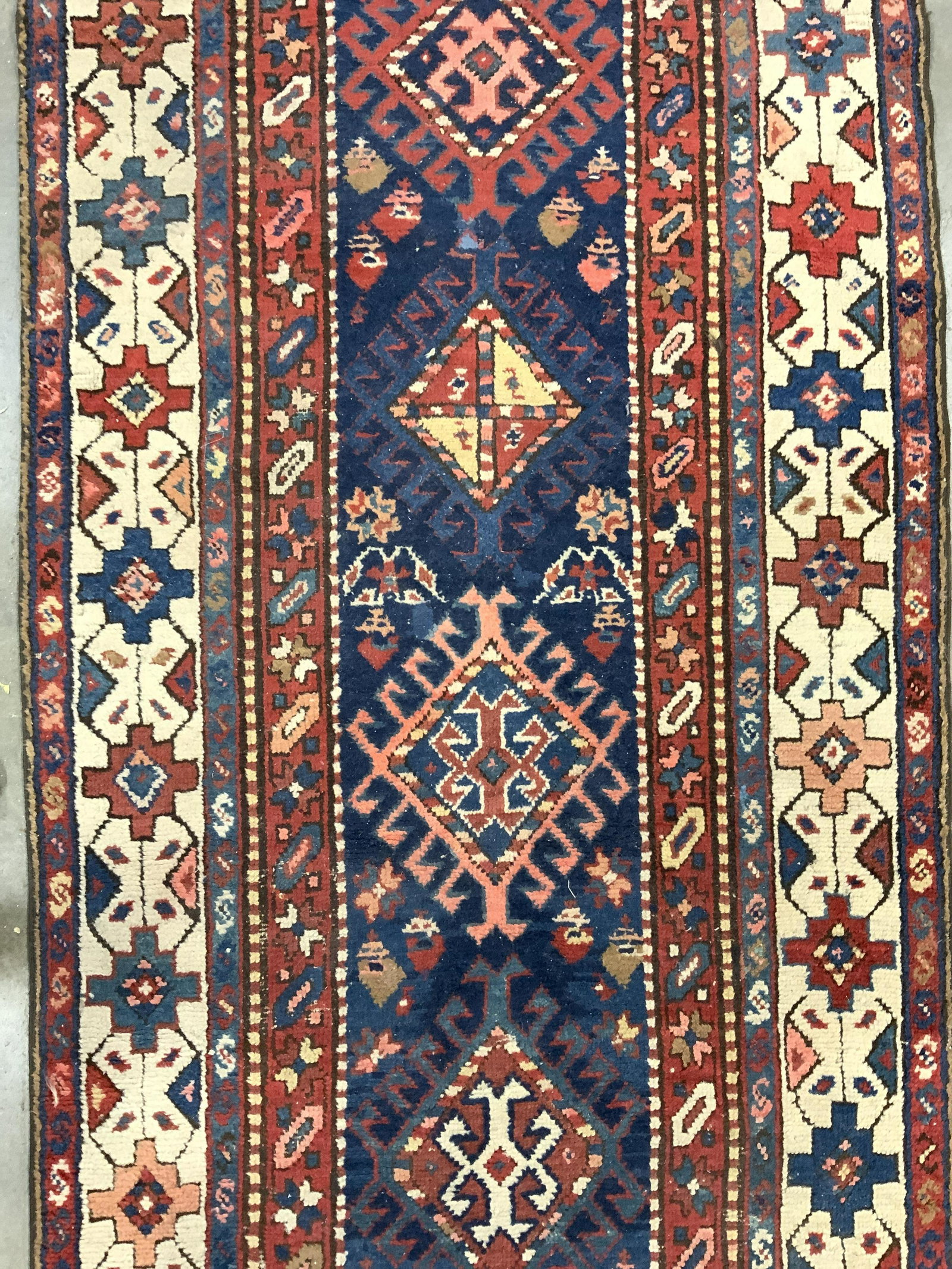 Vintage Handmade Afgan Wool Runner (1 of 10)