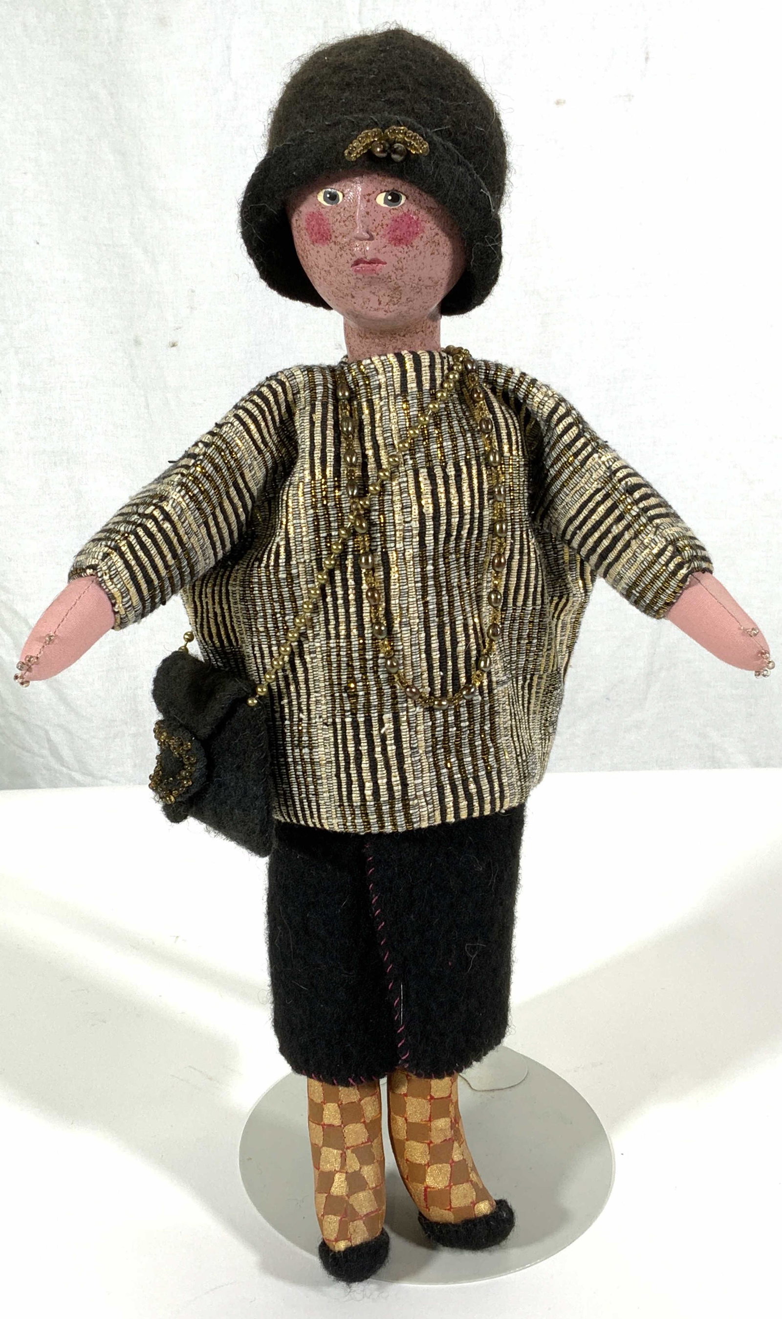 Signed Artist Fabric Doll (1 of 6)