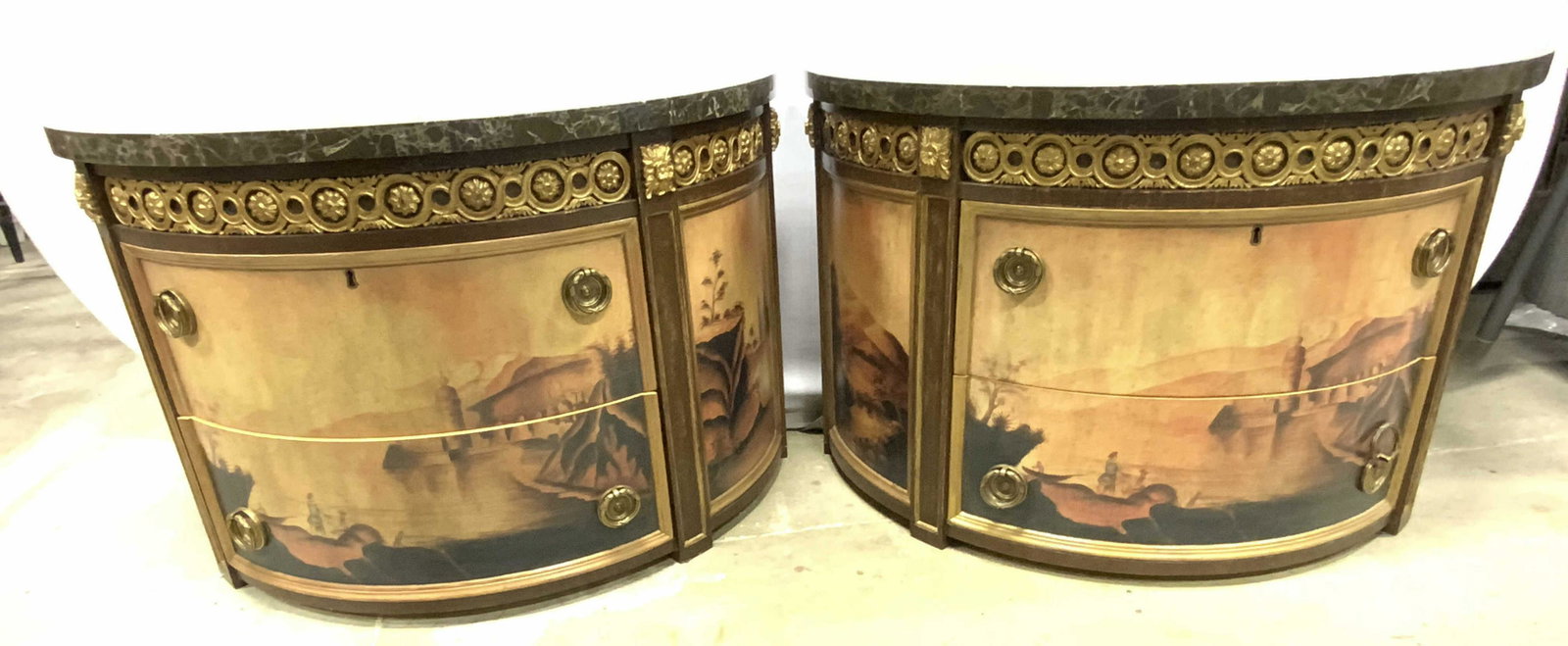 NINE ELMS DREXEL HERITAGE Pr Drawer Chests (1 of 10)