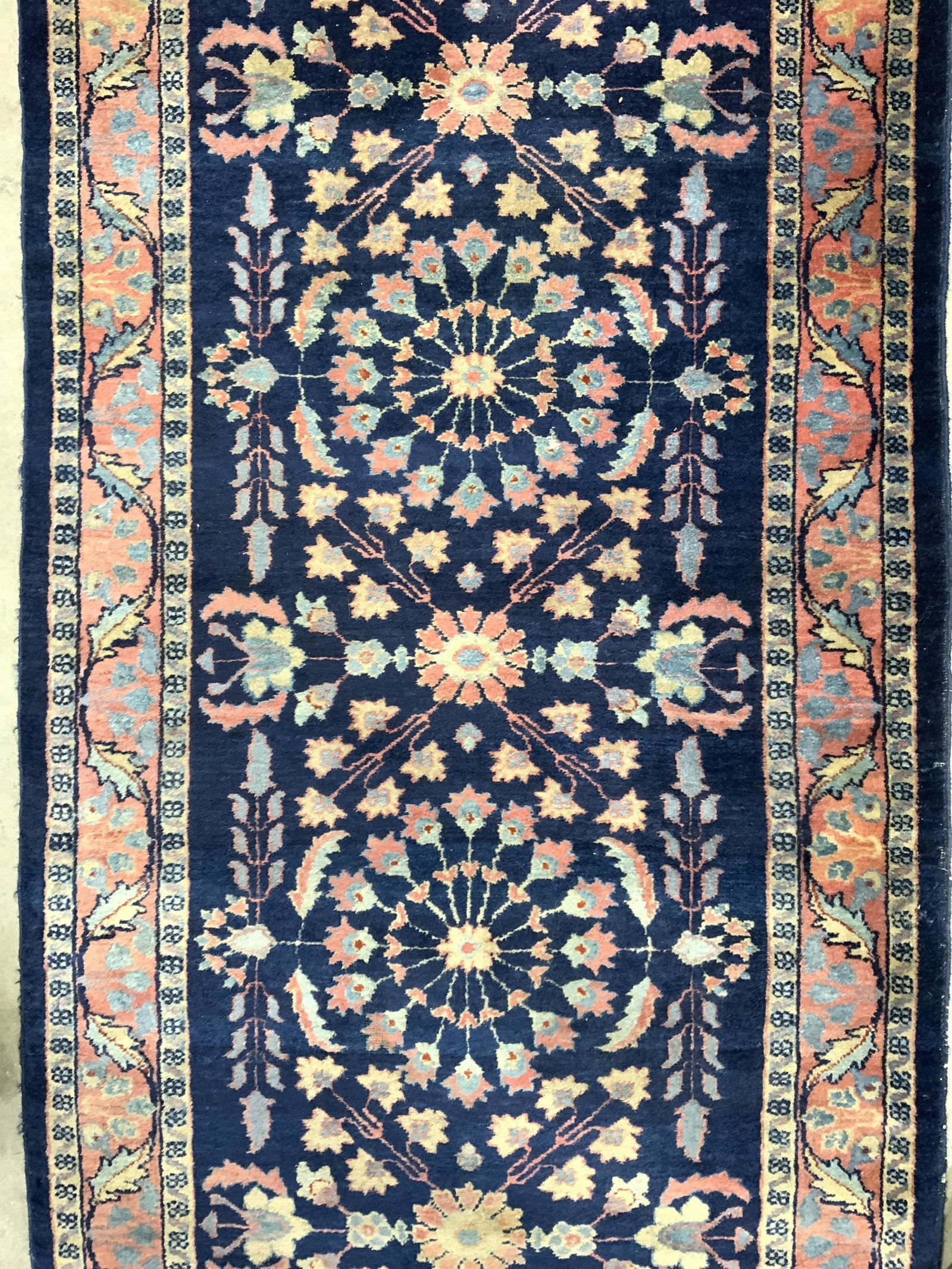 Vintage Handmade Oriental Wool Runner (1 of 8)