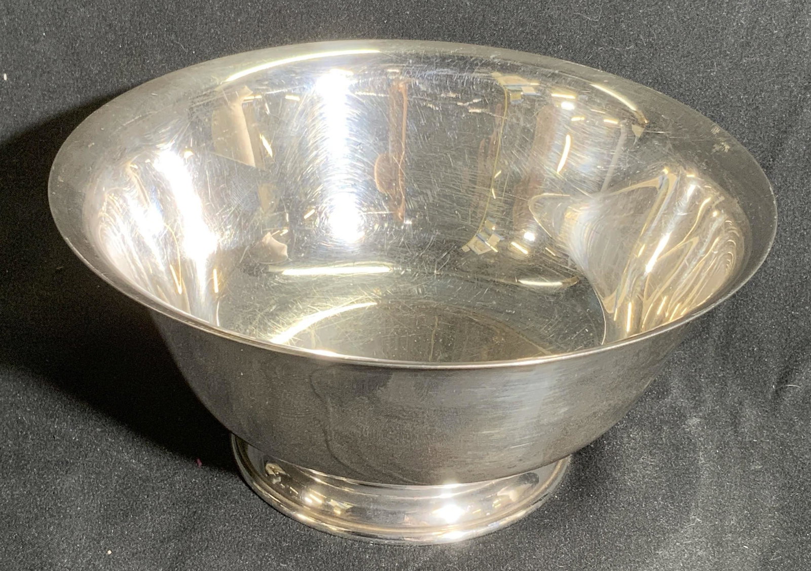 PAUL REVERE REPRO F.B Rogers Silver Plated Bowl (1 of 7)