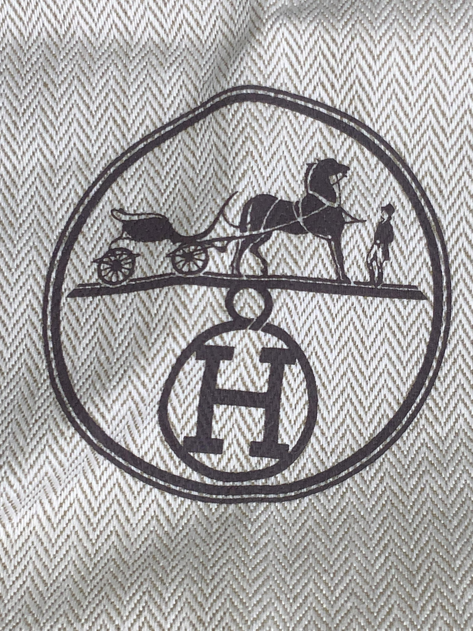 Lot 2 HERMES Drawstring Dust Bags (1 of 8)