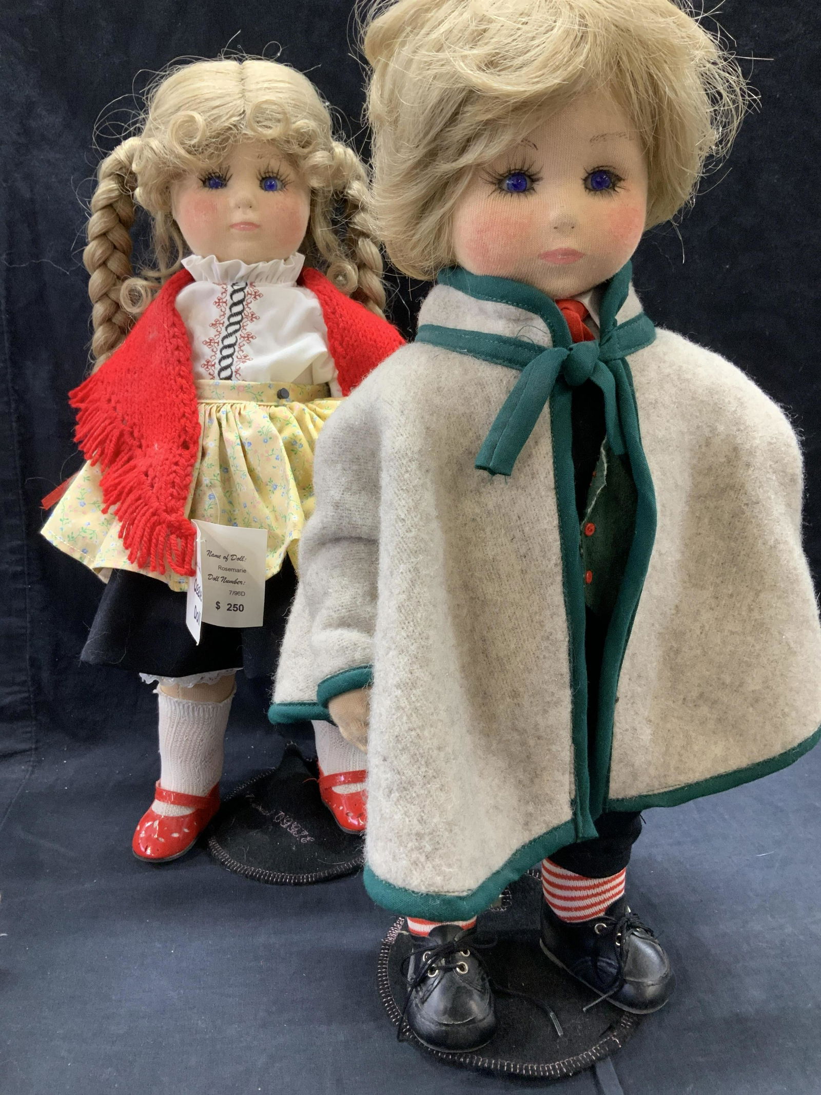 Hand Crafted Original Oggie Dolls, 2, B. Ogden (1 of 8)