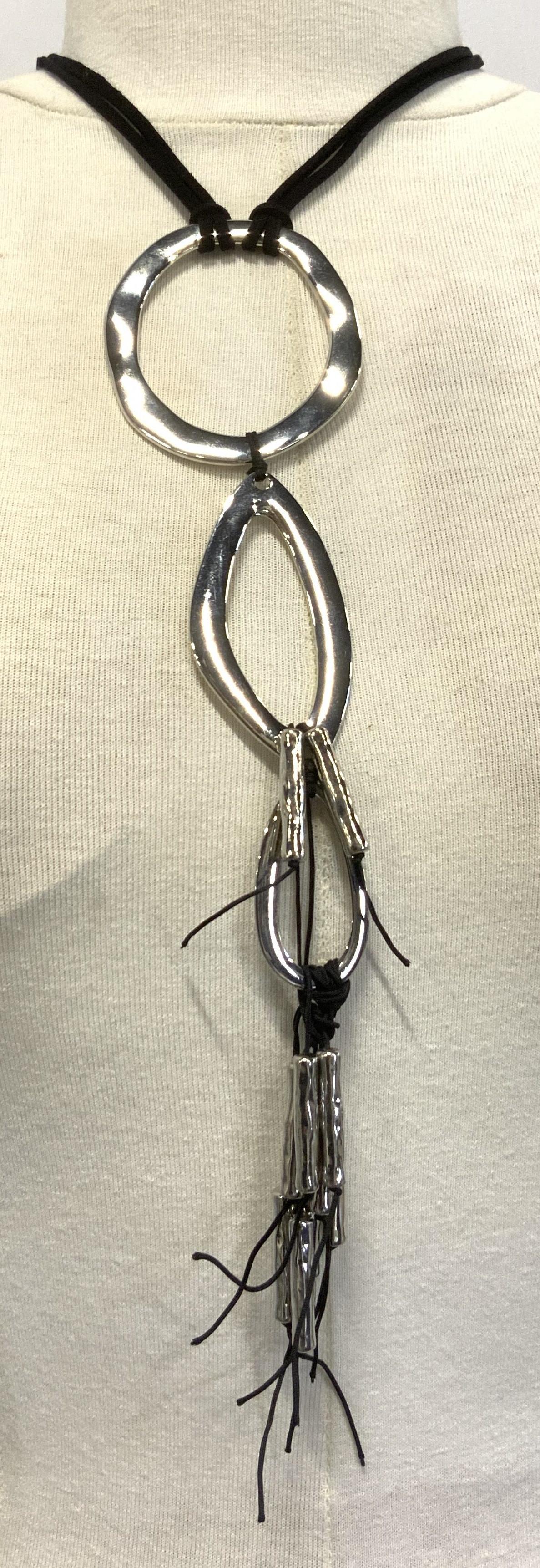 CHICO’S Modern Statement Necklace NWT (1 of 4)