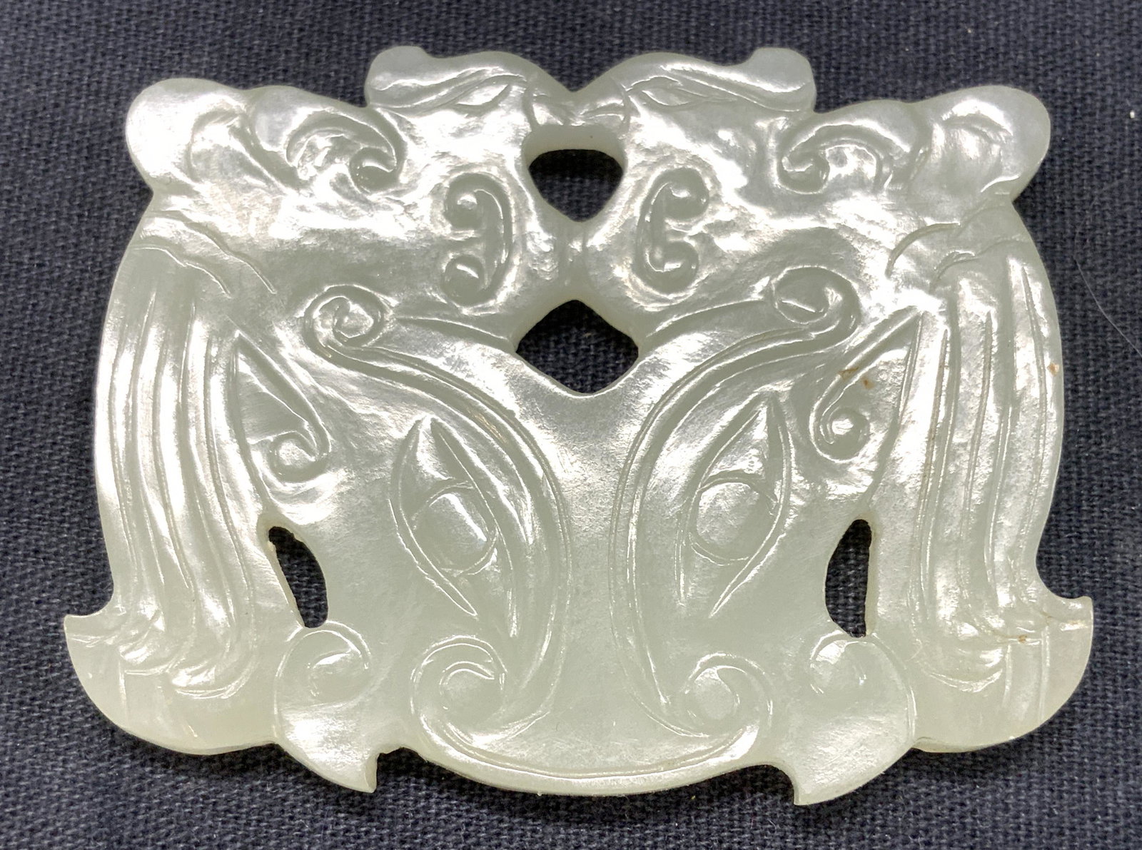Asian Style Carved Natural Stone Pendant (1 of 5)