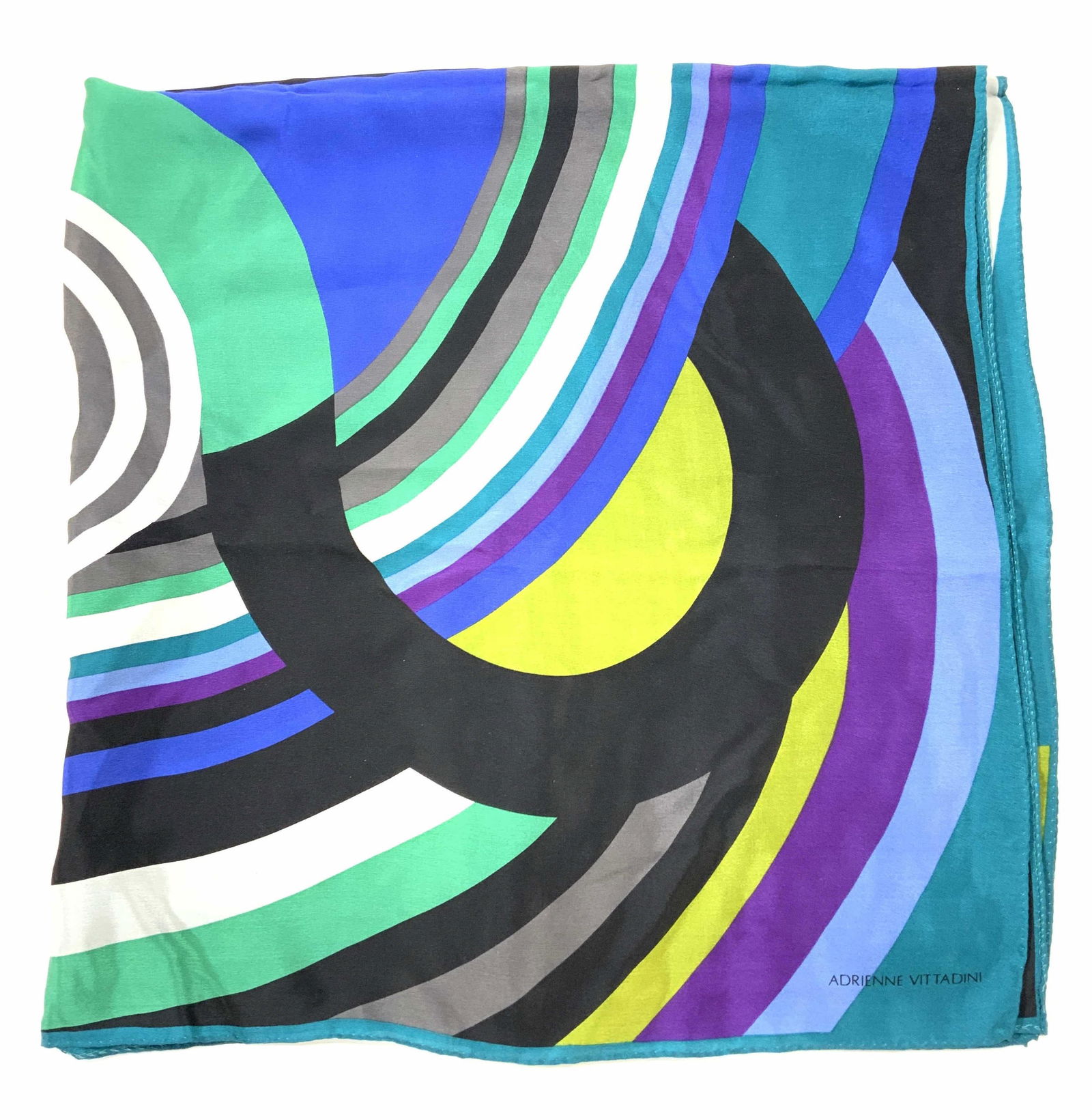 ADRIENNE VITTADINI Abstract Multi Tone Scarf (1 of 6)