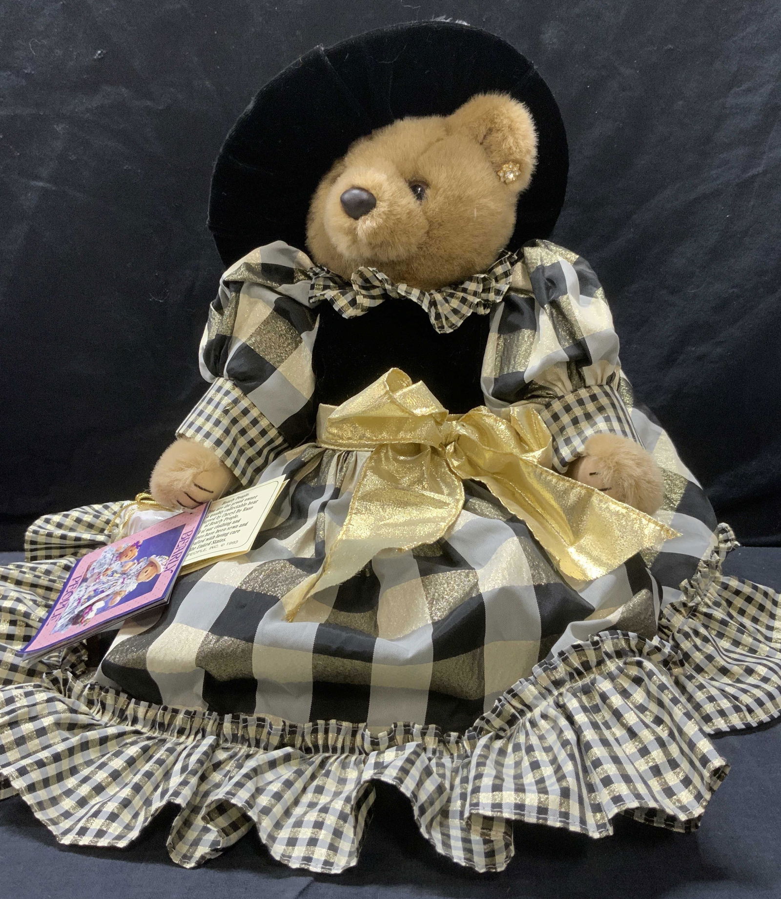 BEARLY PEOPLE Vintage Edwardian Teddy Bear (1 of 9)
