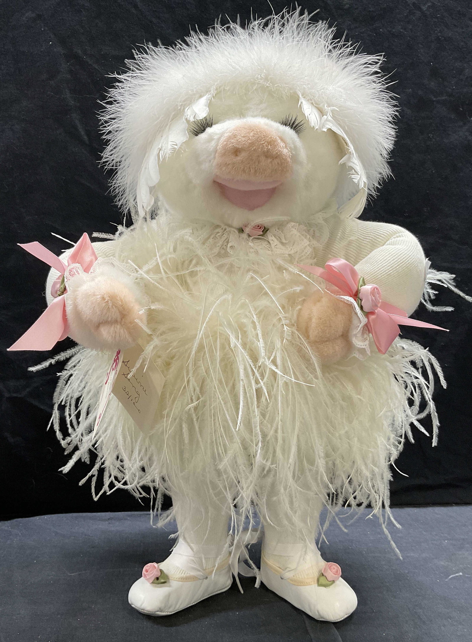 APPLE WHIMSEYS Pig Doll (1 of 6)