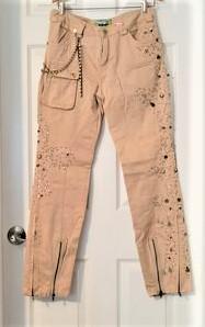 Designer Robert C Hand Embellished Pants (1 of 10)