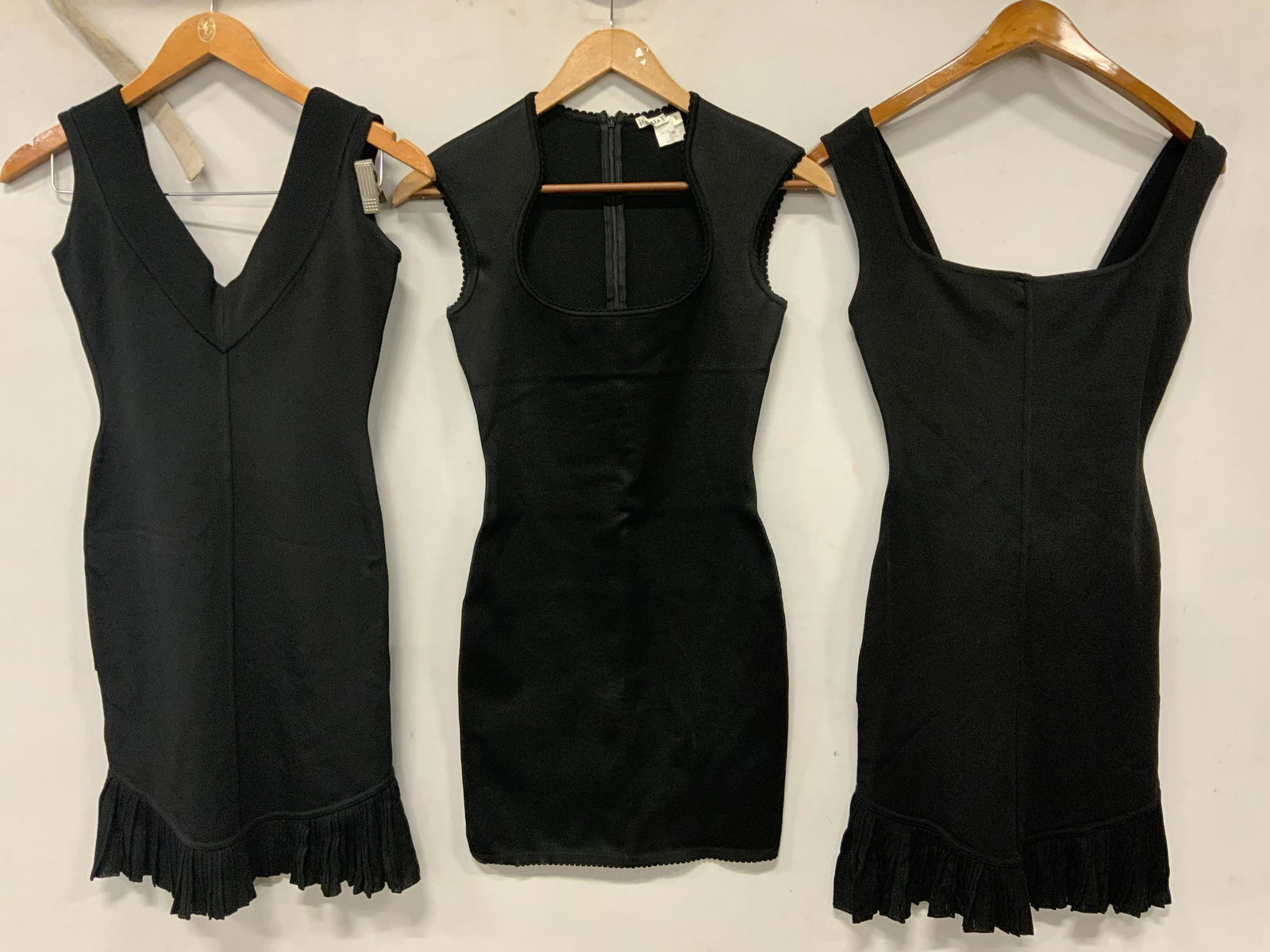 ALAIA Black Lot 3 Bandage Dresses (1 of 10)