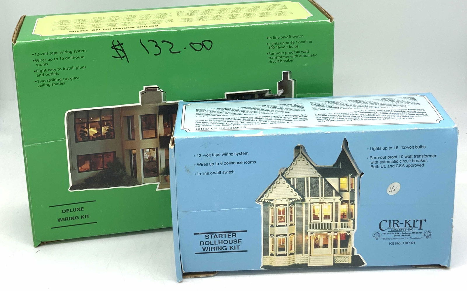 CIR-KIT Lot Of 2 Doll House Wiring Kits (1 of 6)