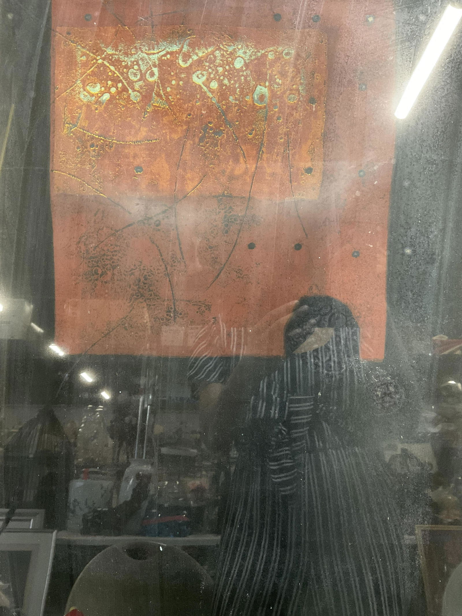 Tasima Hiroyuki Signed Abstract Lithograph 1971 (1 of 9)