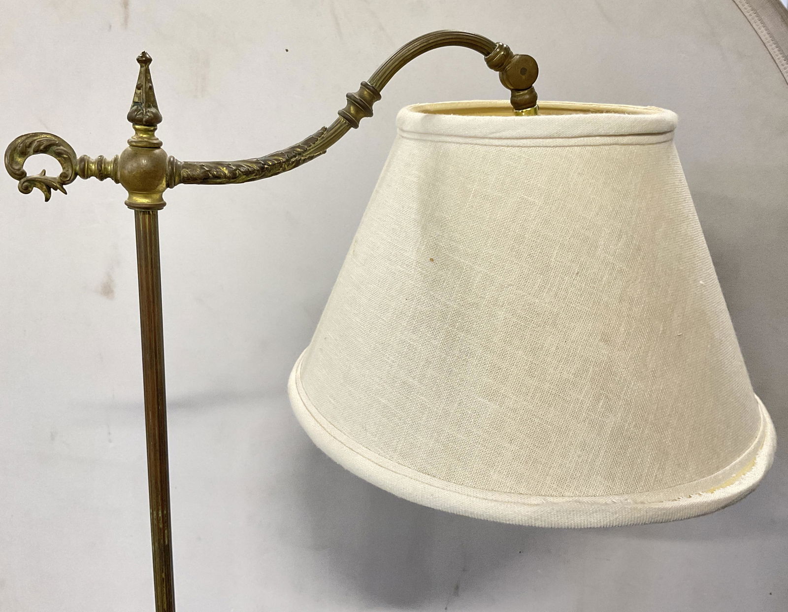 Bronze Tall Floor Lamp With Shade (1 of 7)