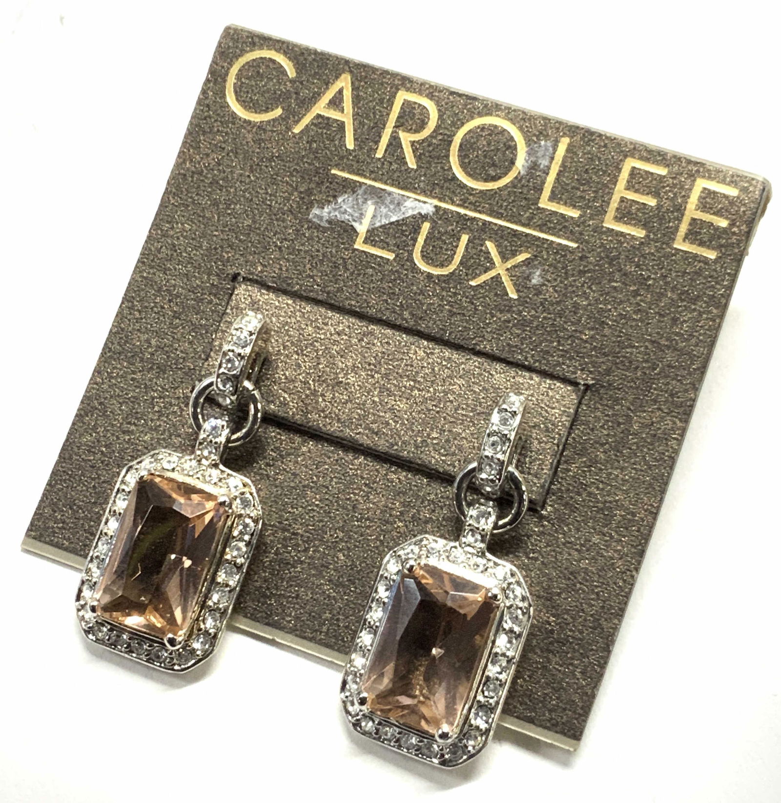 CAROLEE Signed Statement Cocktail Earrings (1 of 6)