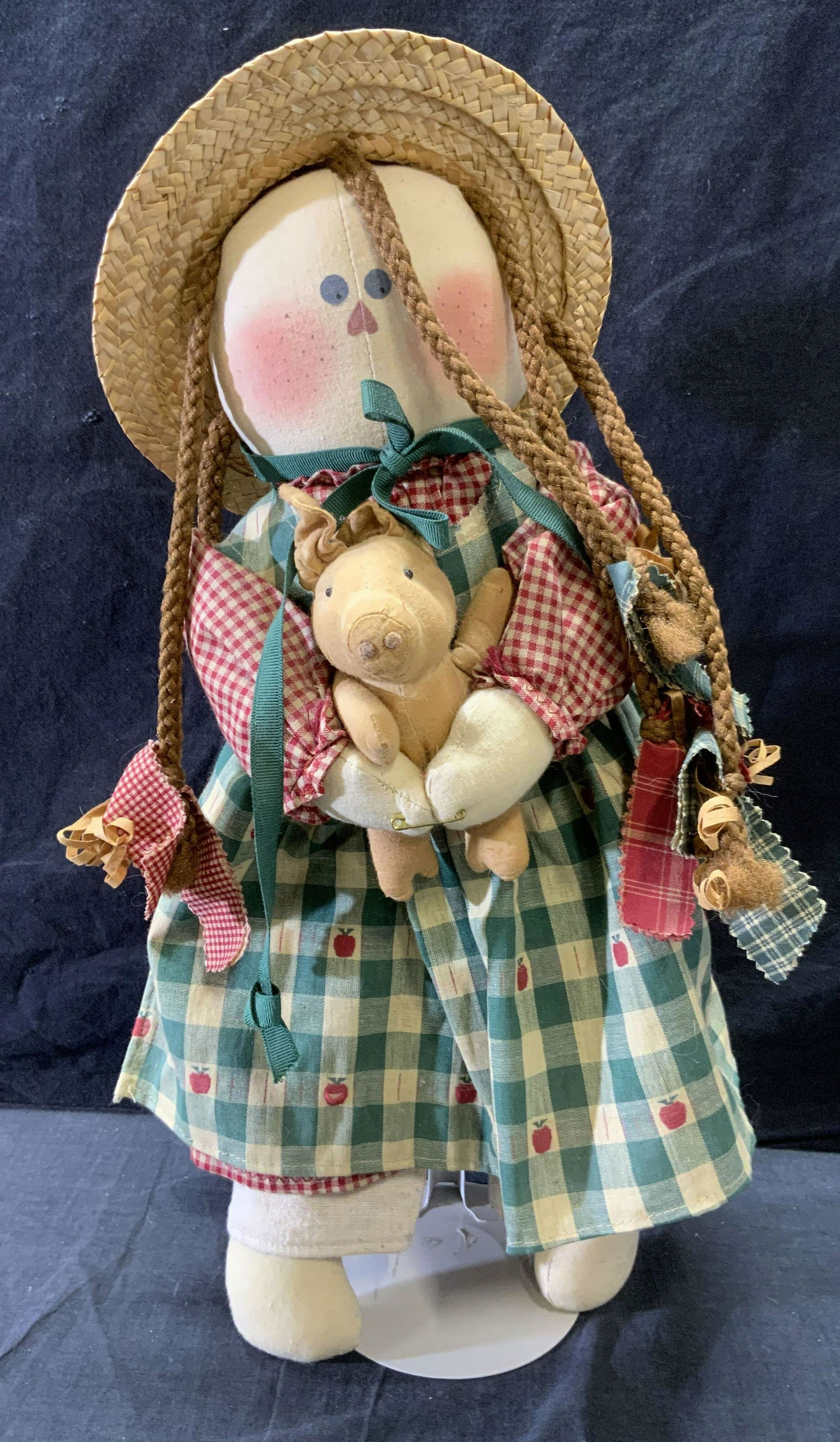 KAISER CHICAGO Folk Art Vintage Collectible Doll (1 of 6)