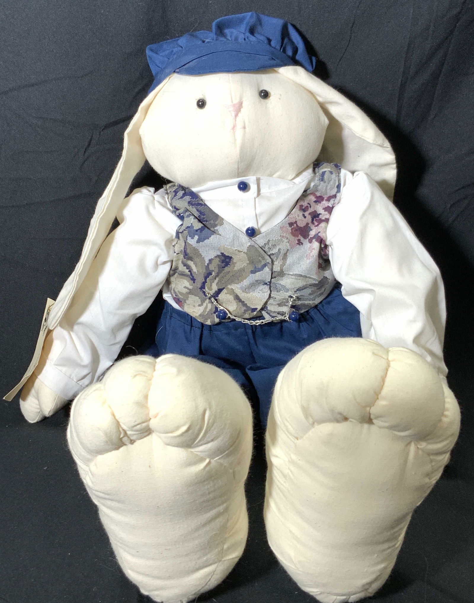 Betty Crocket Clark Hand Made Bunny Toy (1 of 8)