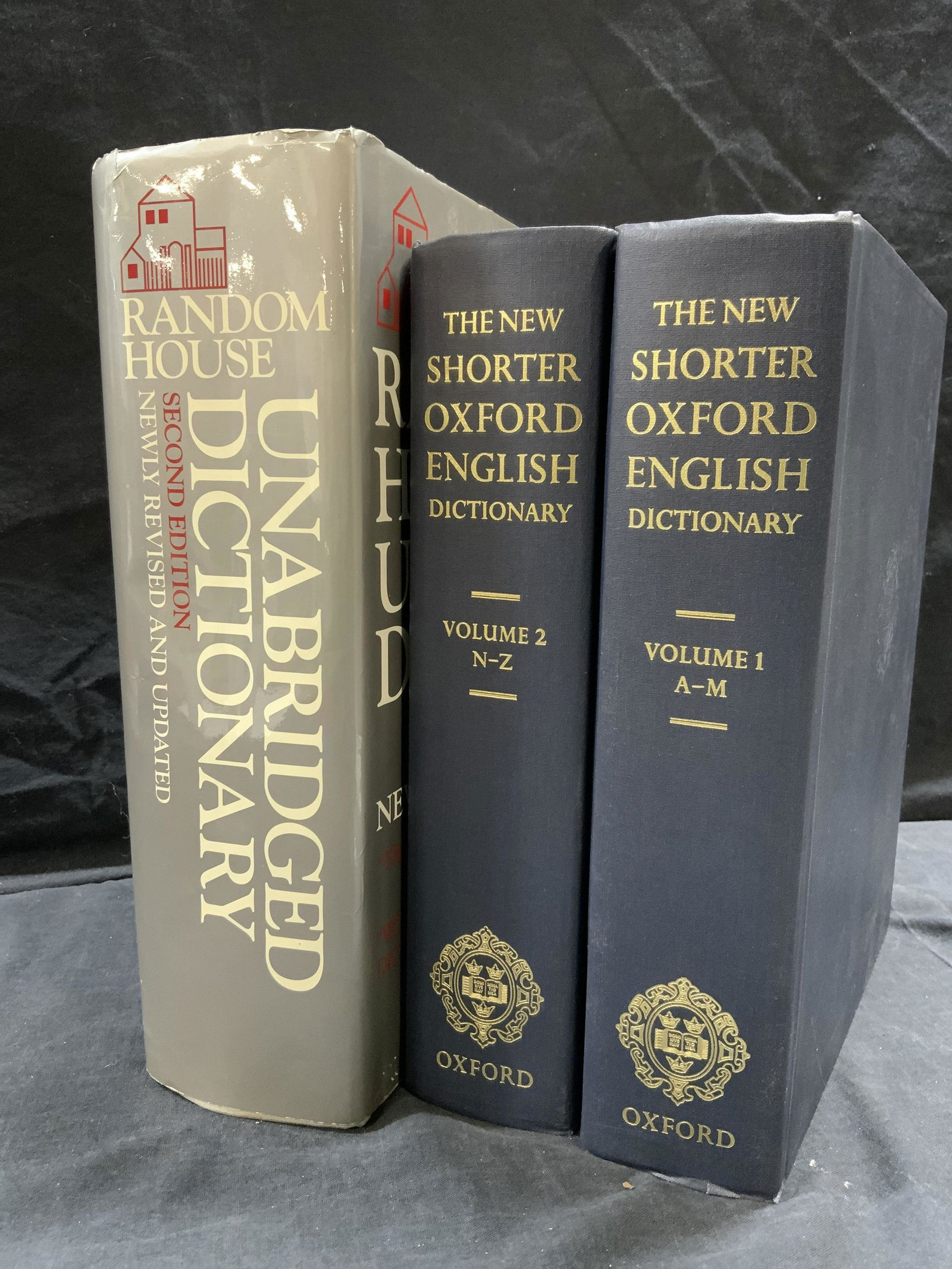 Set 3 Shorter Oxford & Unabridged Dictionaries (1 of 15)