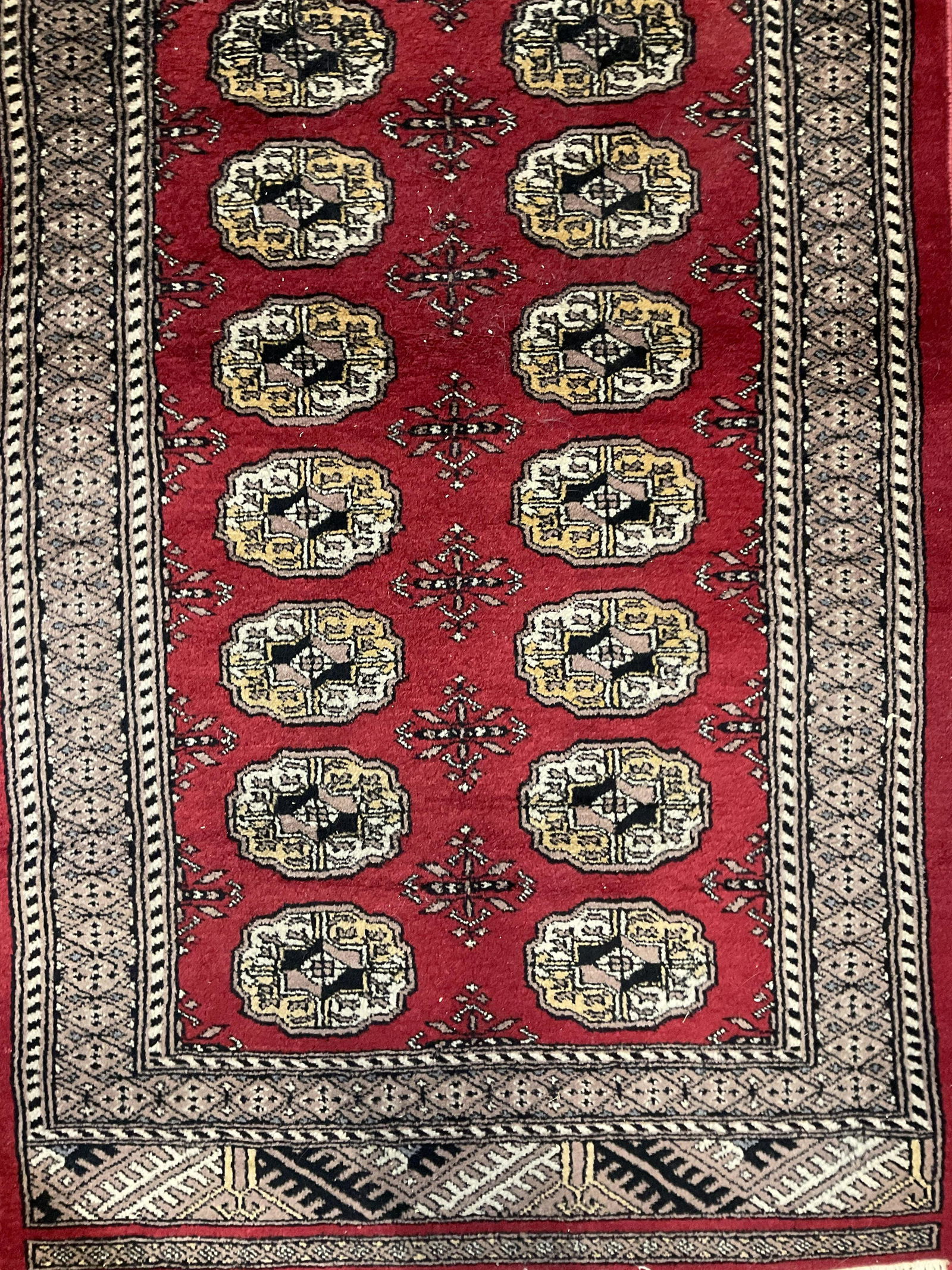 Genuine Pakistan Hand Knotted Wool Runner (1 of 7)