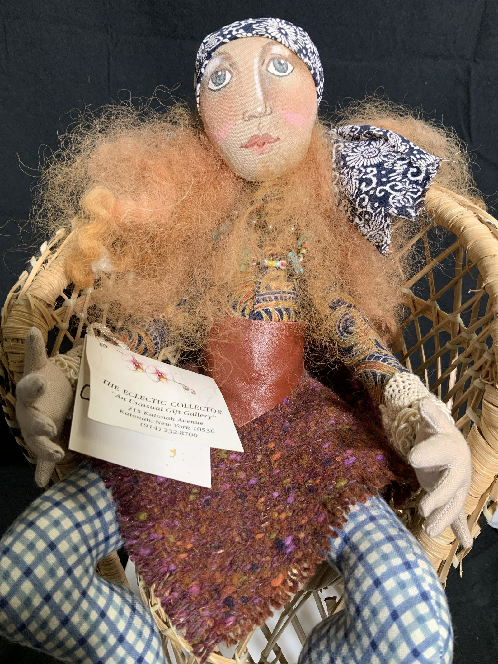 Arts and Crafts Christine Shively Gypsy Doll (1 of 8)