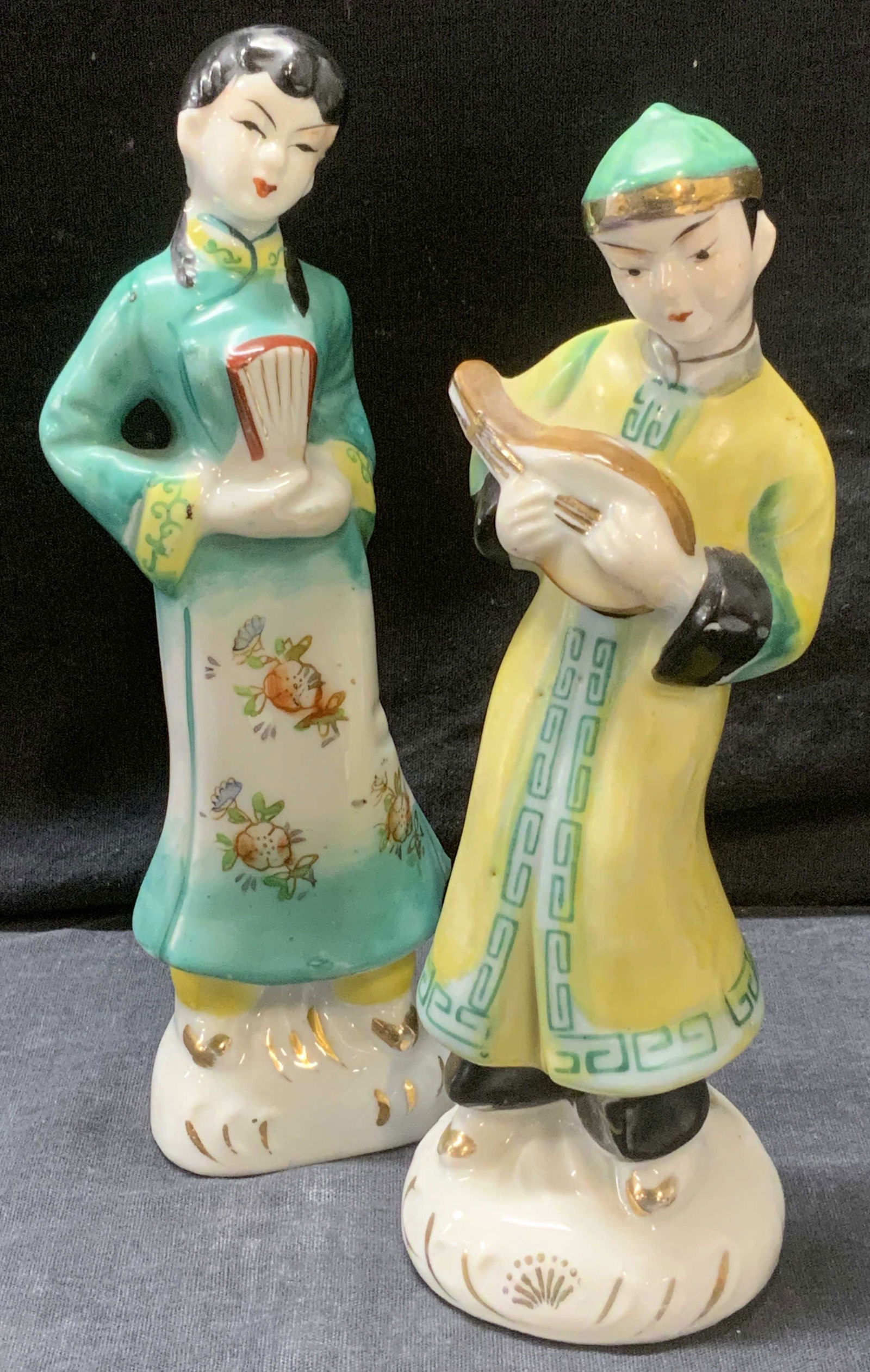 Midcentury Asian Porcelain Figurines (1 of 5)
