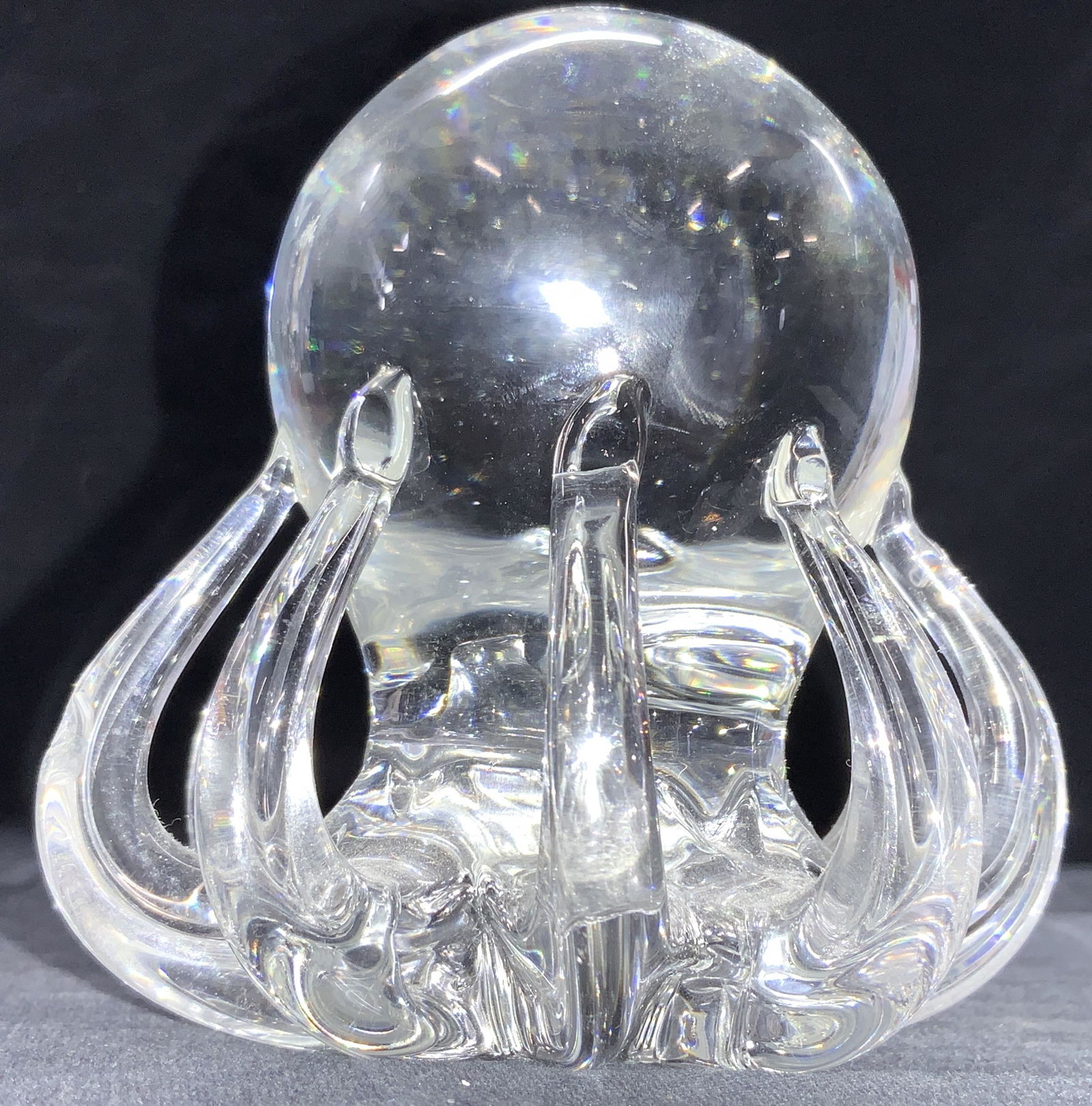 Clear Crystal Octopus Paperweight (1 of 7)
