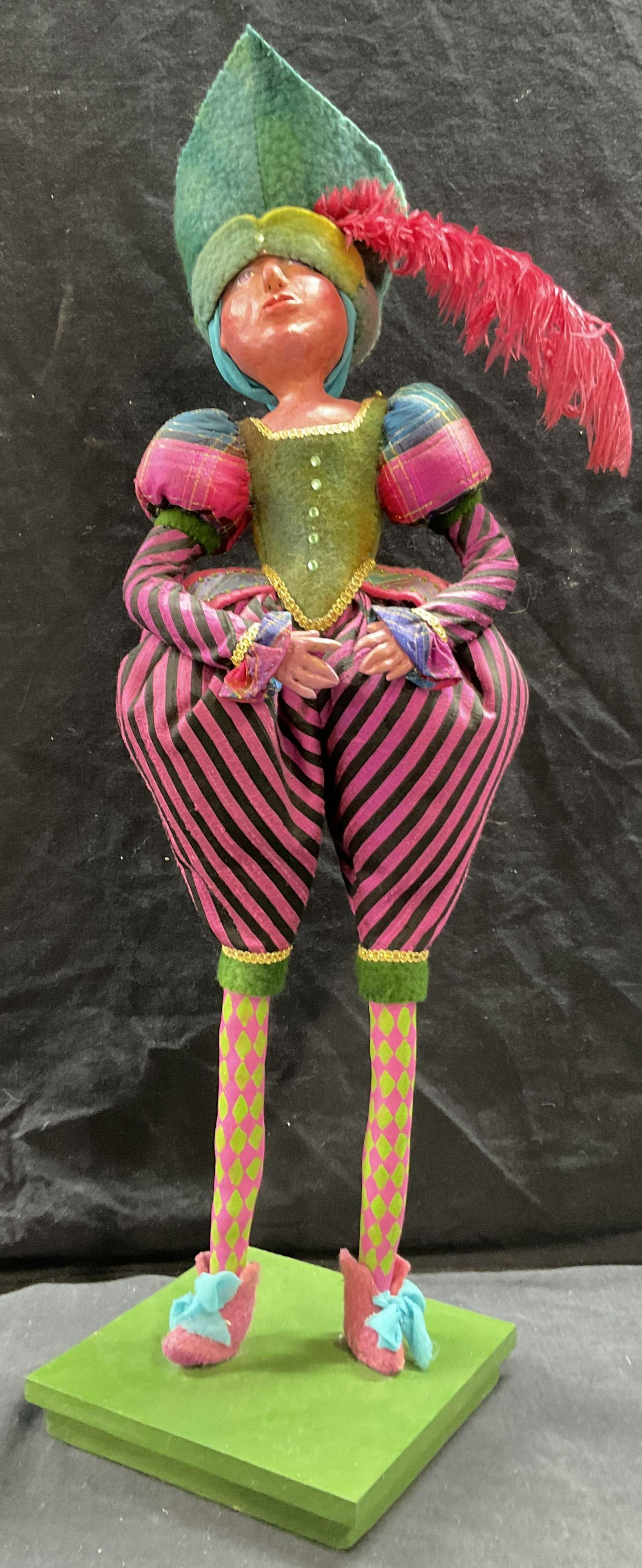 Handmade Cloth Jester Doll (1 of 8)