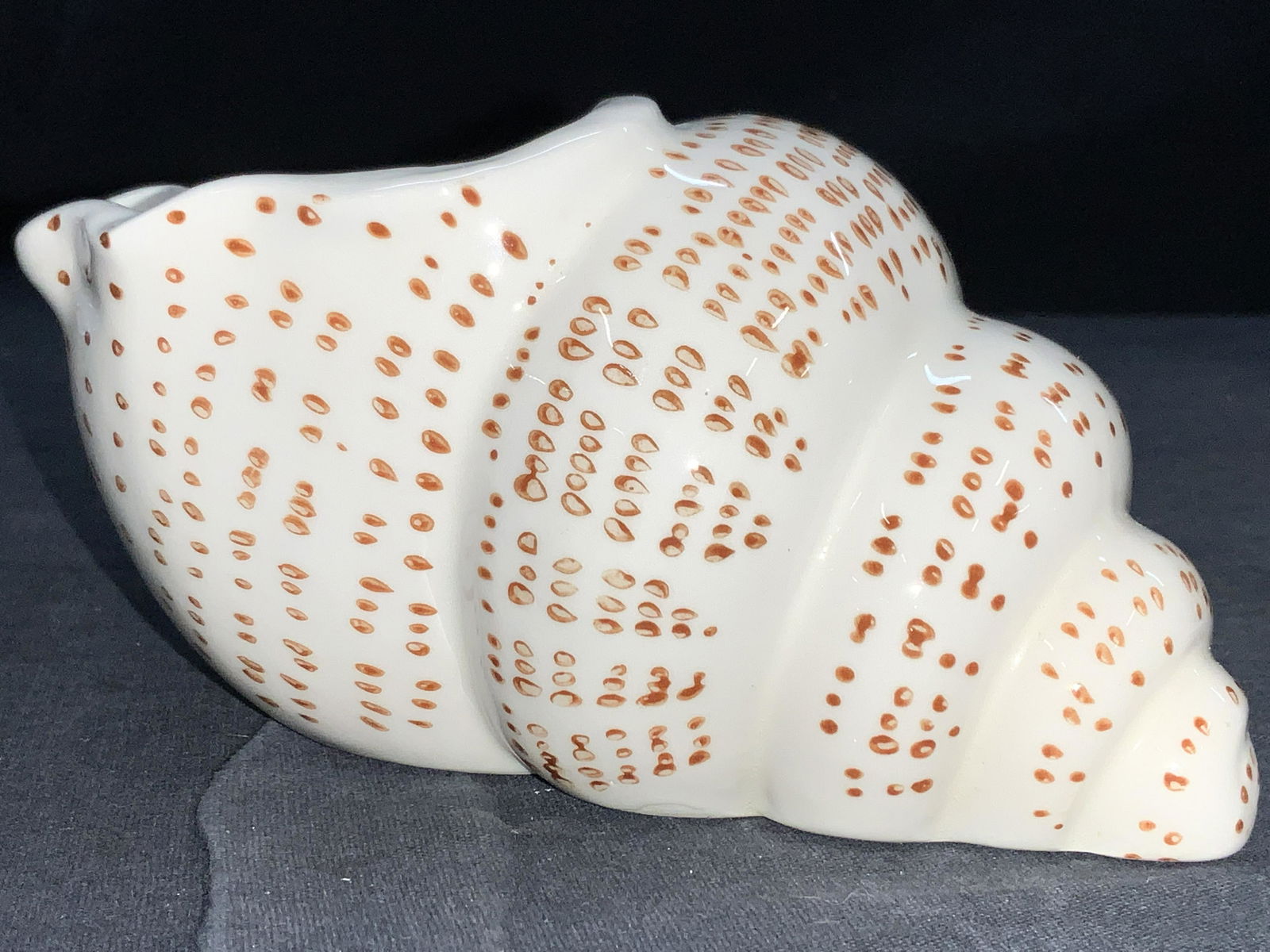 FRITZ & FLOYD Ceramic Sea Shell Vessel (1 of 8)