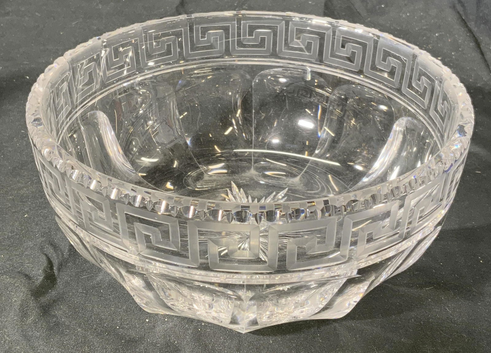 Vintage Cut Glass Bowl (1 of 4)