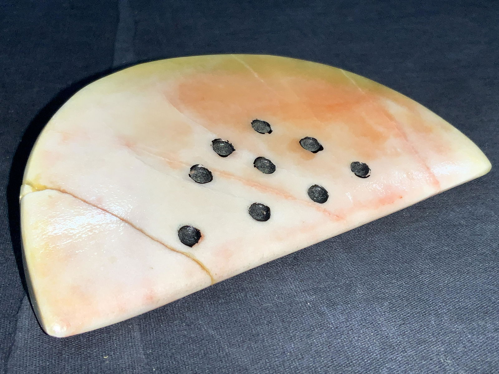 Natural Stone Watermelon Tabletop Accessory (1 of 6)