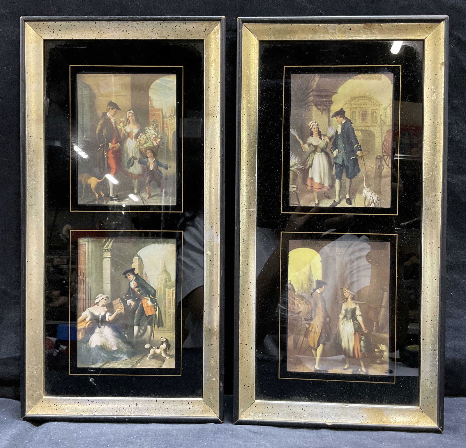 Pair VERNON BEAUVOIR WARD Offset Lithographs (1 of 6)