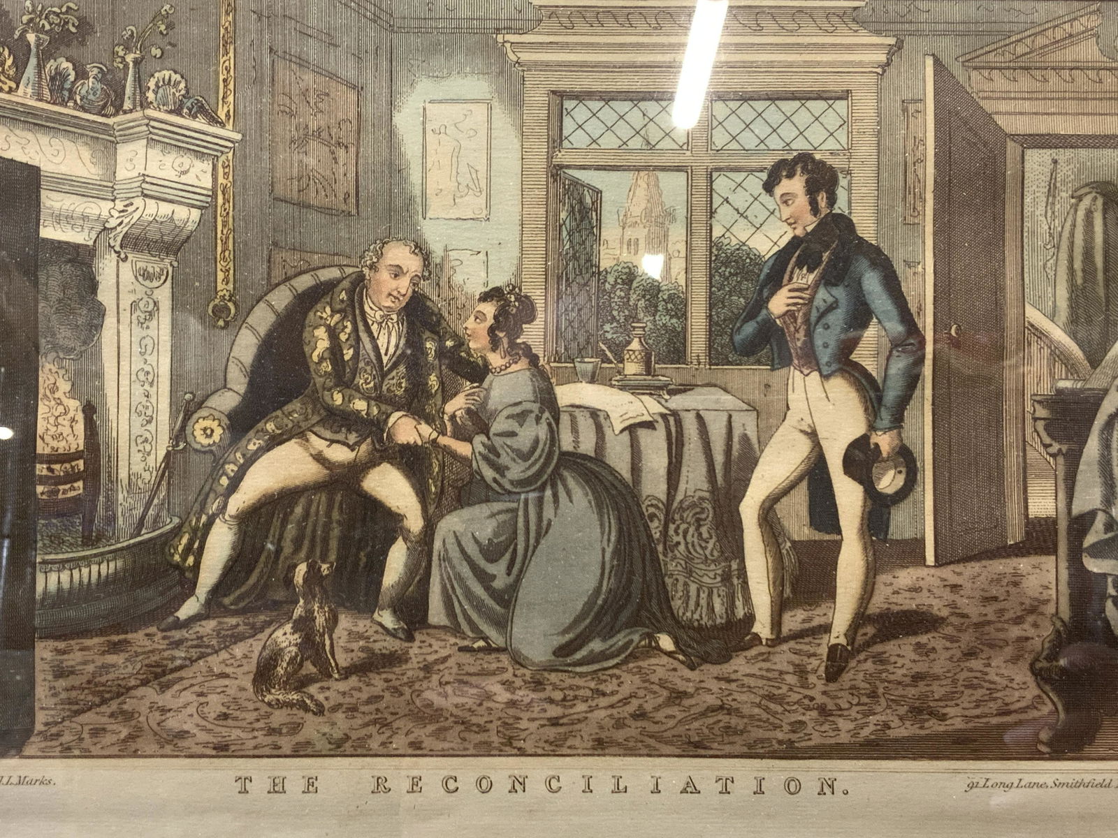 J.L. MARKS A Trip To Gretna Green Plate Engraving (1 of 9)