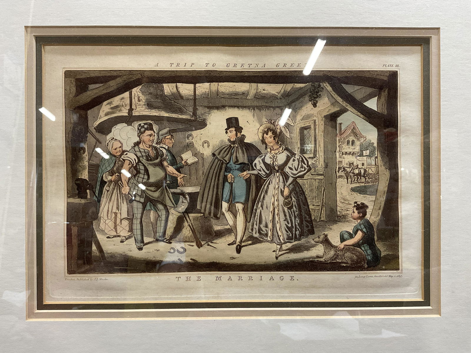 JOHN LEWIS MARKS Gretna Green Etching (1 of 8)