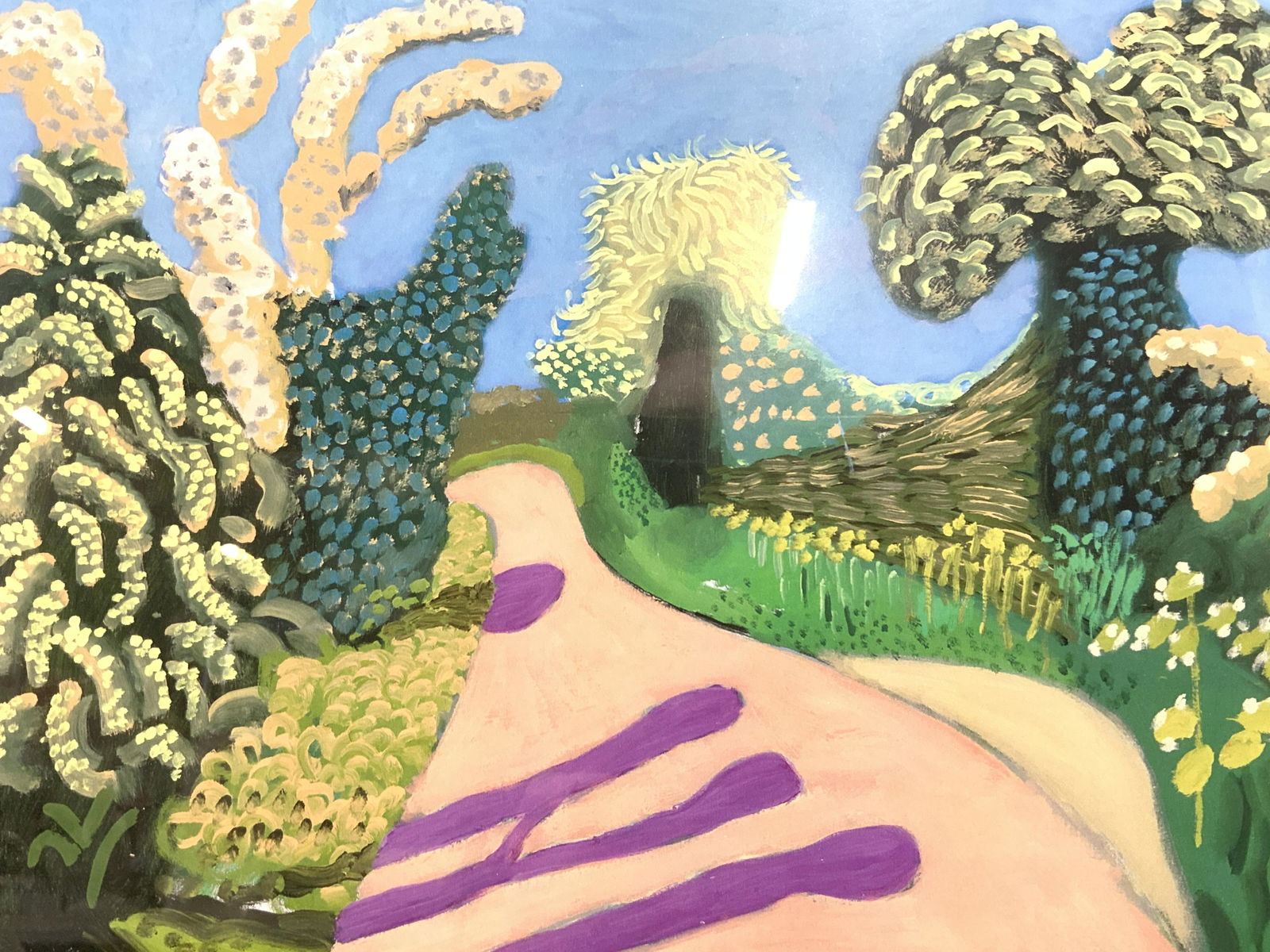 DAVID HOCKNEY Hawthorne Blossom Offset Litho (1 of 9)