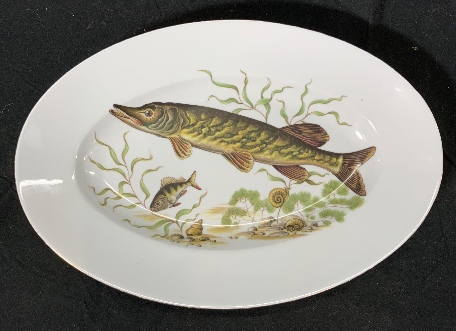 NAAMAN Vintage Ceramic Fish Serving Platter (1 of 6)