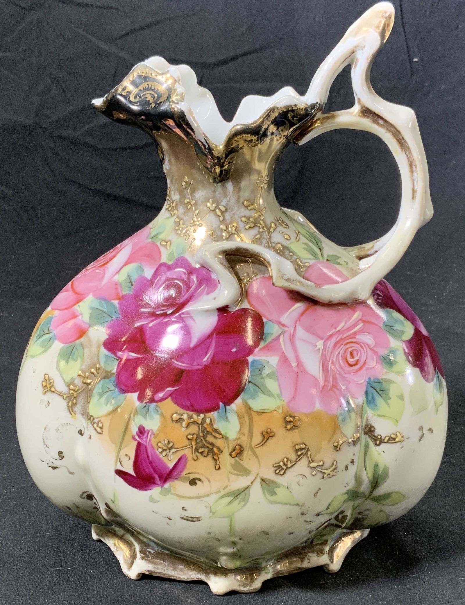 ROYAL KINRAN NIPPON Porcelain Floral Pitcher (1 of 7)