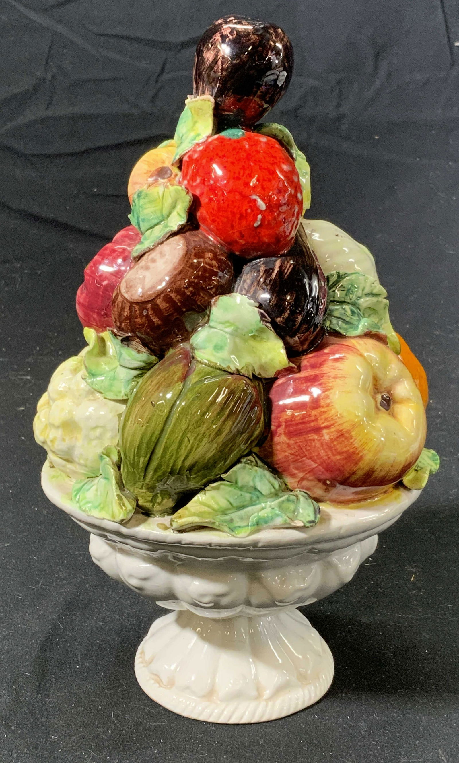 Vintage Sgn Decorative Ceramic Fruit Bowl (1 of 7)