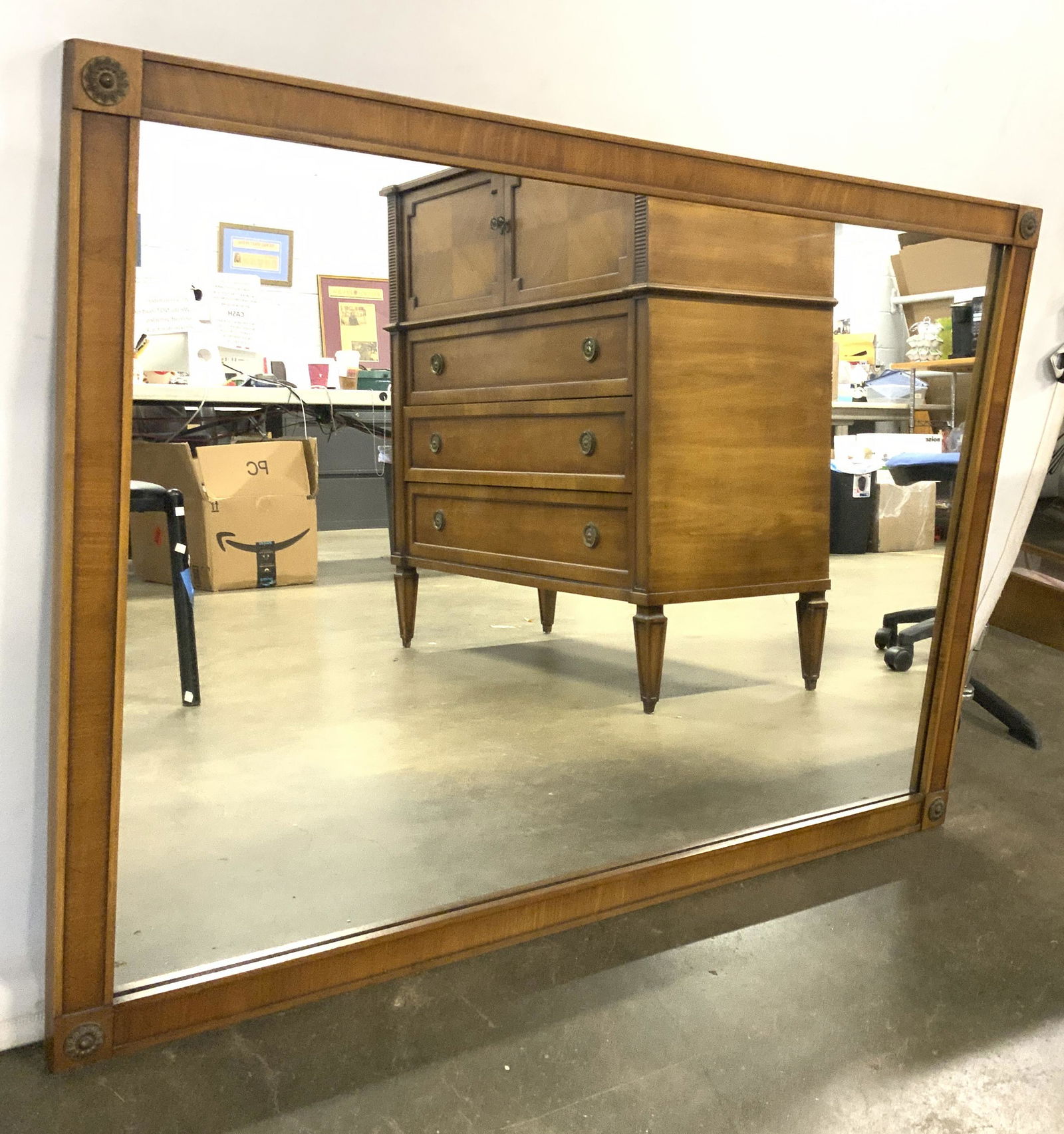 PALAZZO BY DREXEL Wood Frame Mirror (1 of 6)