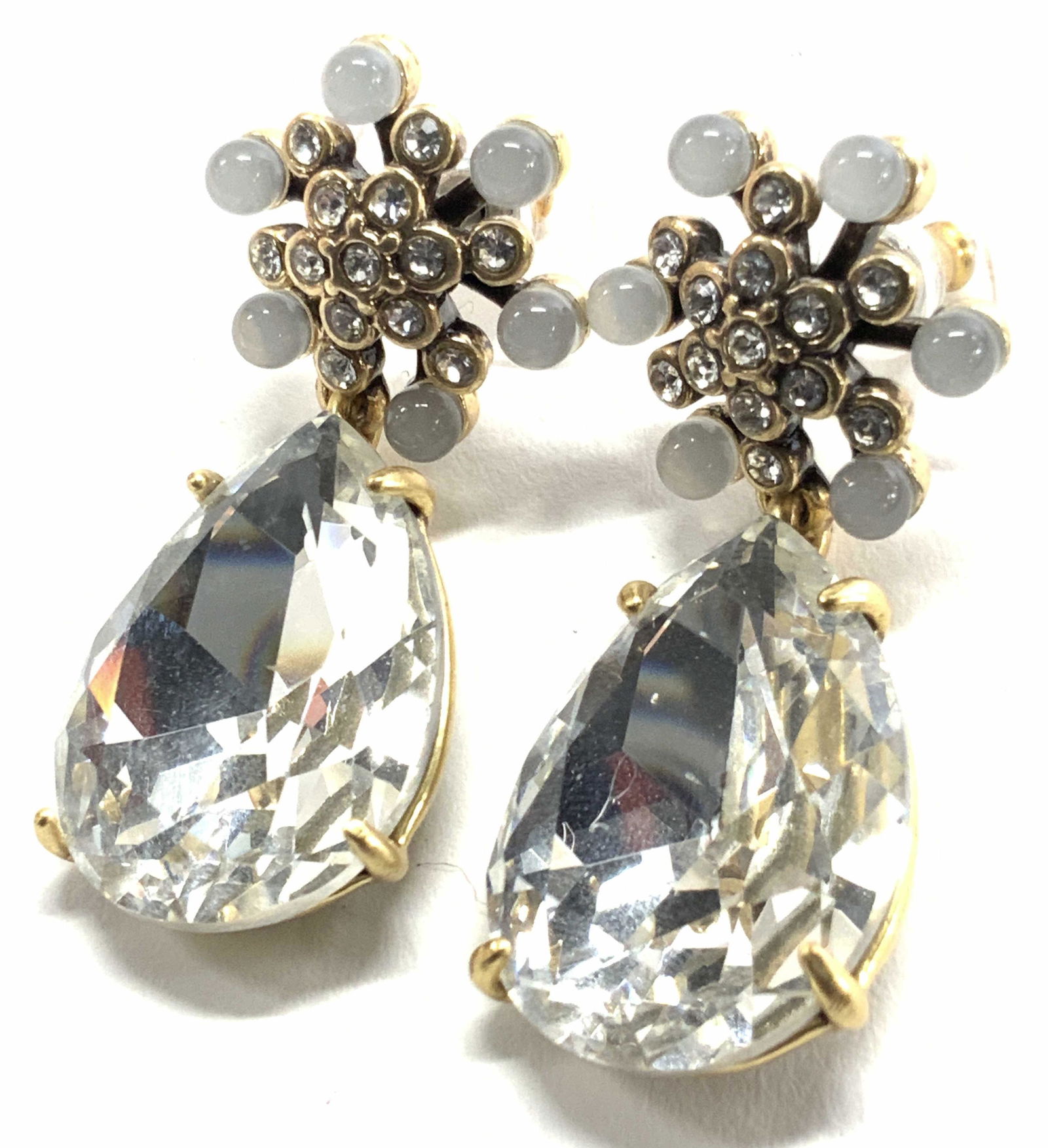 J.CREW Signed Statement Cocktail Earrings (1 of 6)