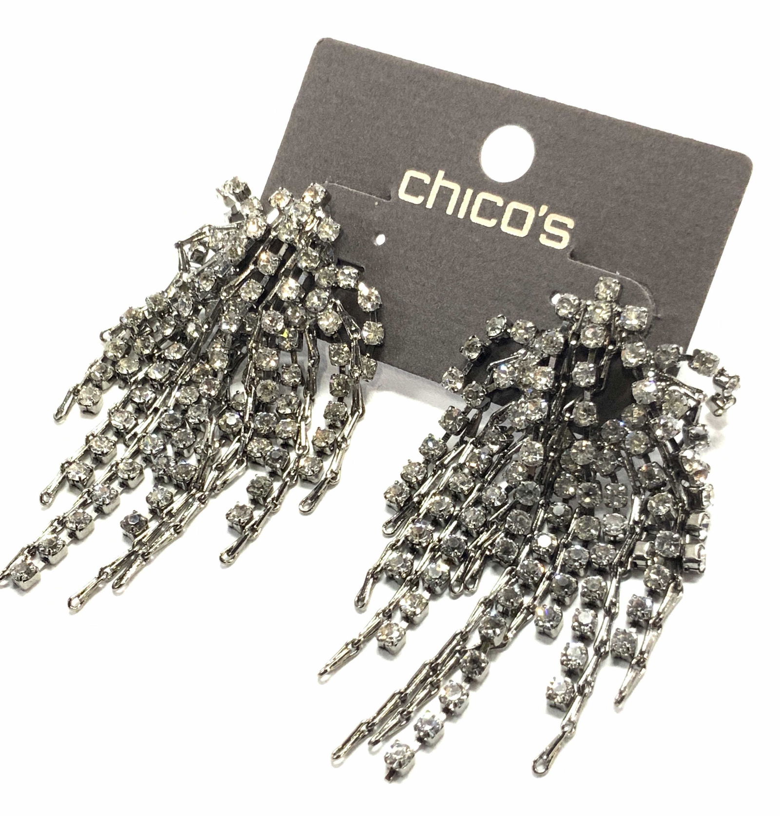 CHICOS Gemstone Statement Earrings (1 of 4)