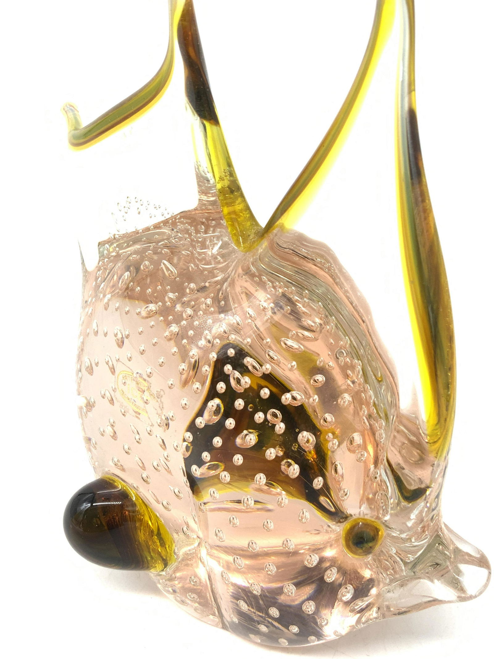 ARTE MURANO Art Glass Fish Paperweight (1 of 9)