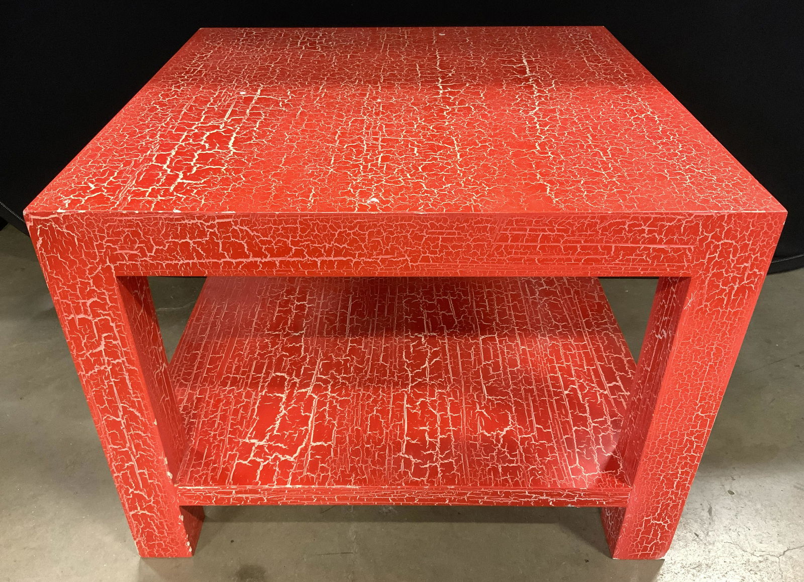 Red Parsons Cocktail Table (1 of 11)