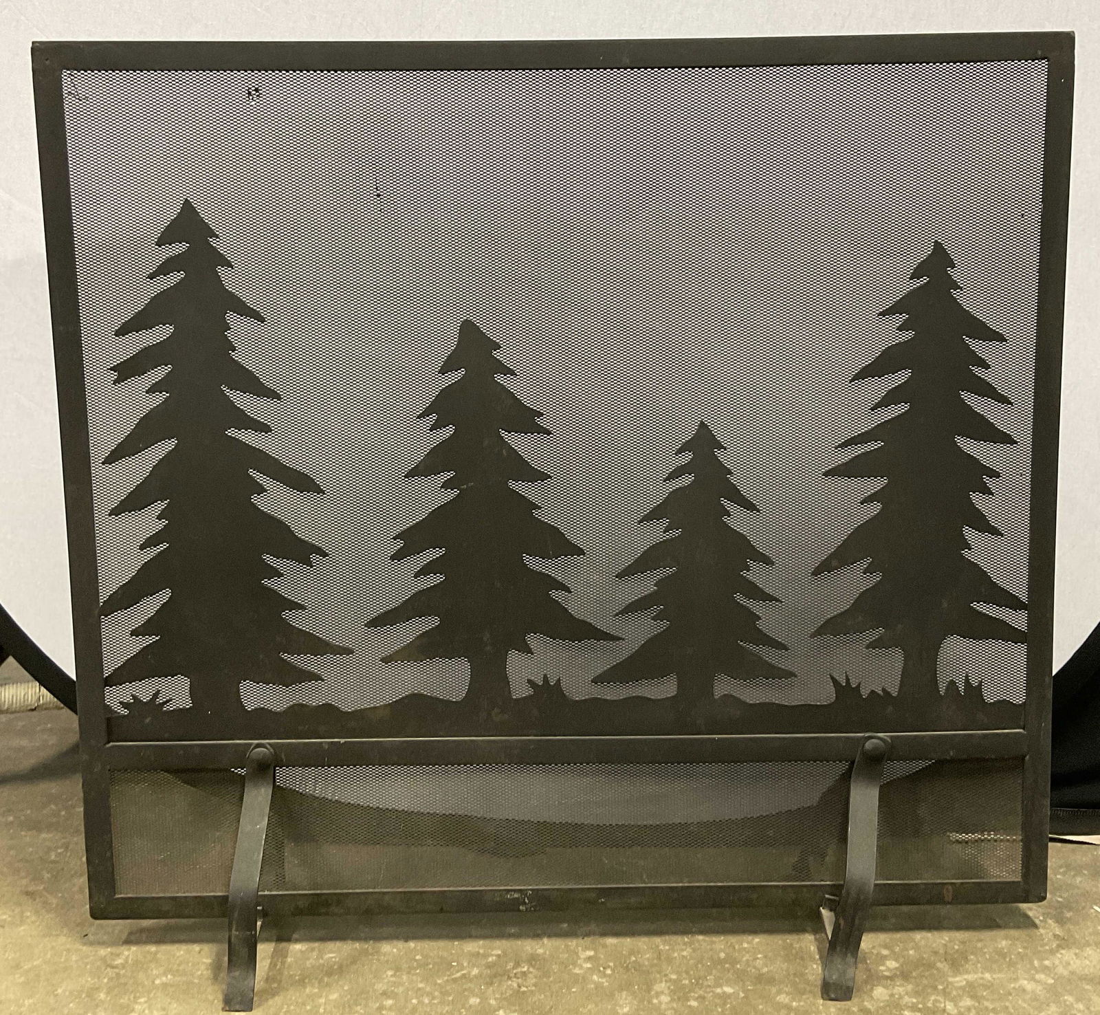 Vintage Spruce Tree Fire Screen (1 of 8)